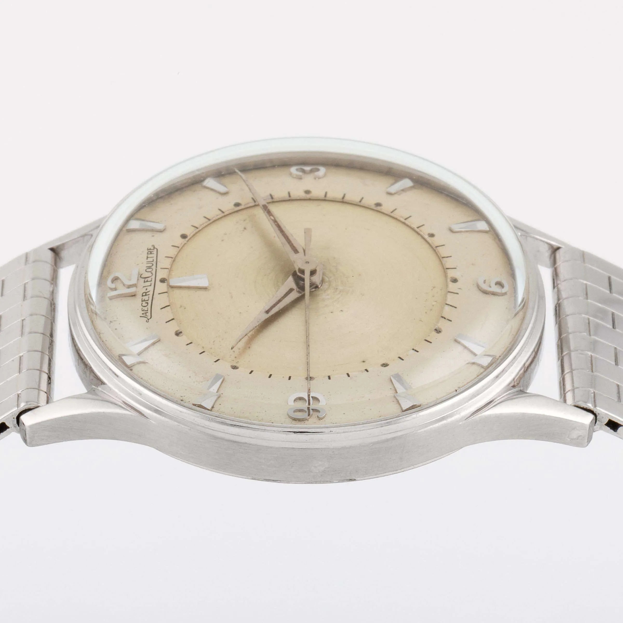 Jaeger-LeCoultre Memovox 3161 35mm Platinum Silver 5