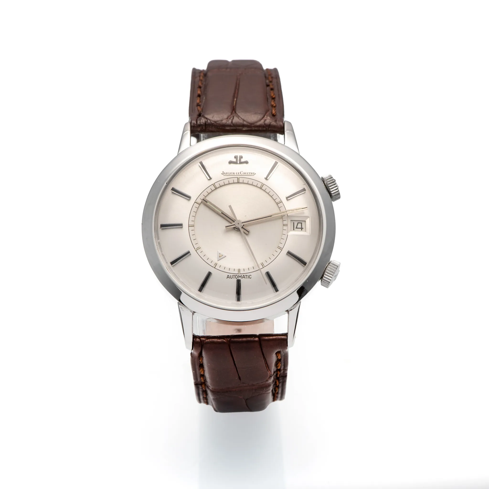Jaeger-LeCoultre Memovox 858 37mm Stainless steel Silver