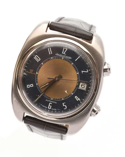 Jaeger-LeCoultre Memovox 45mm Stainless steel Brown
