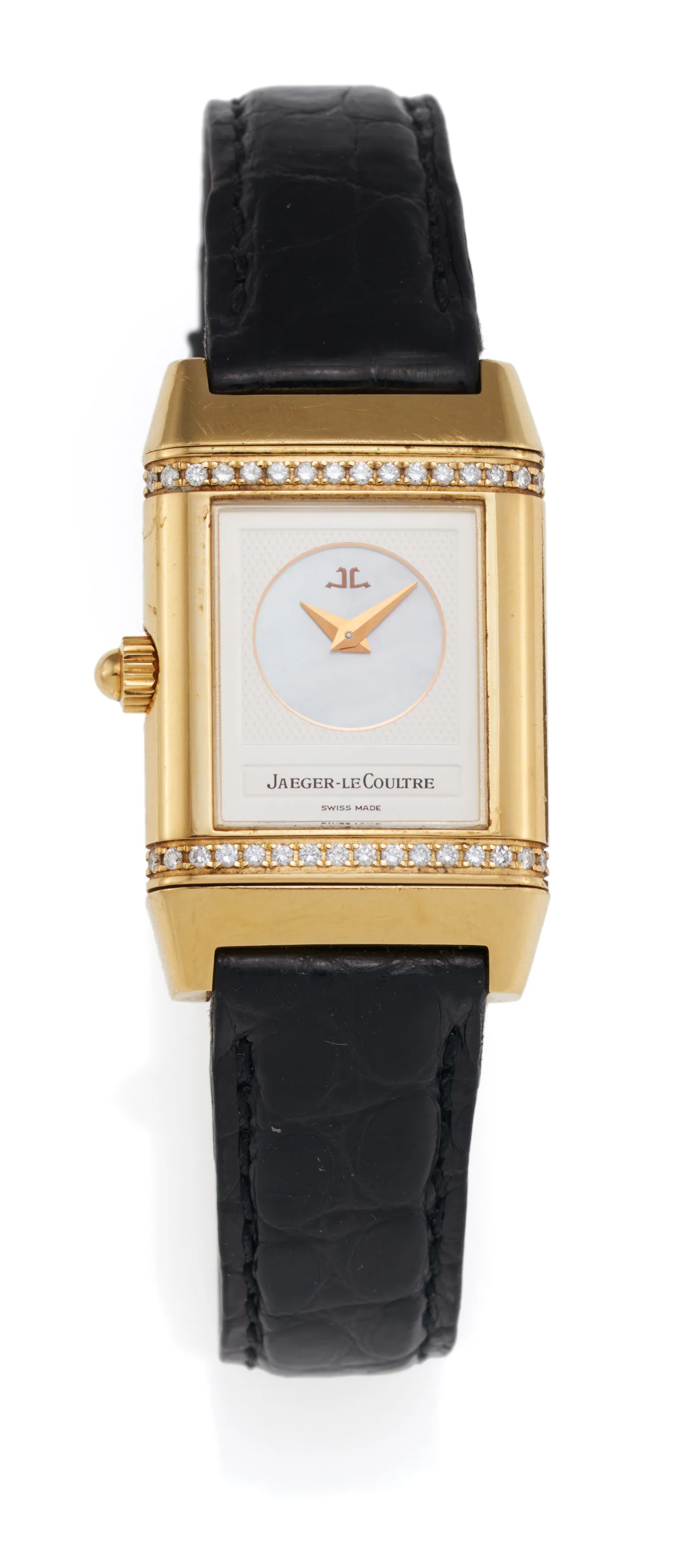 Jaeger-LeCoultre Reverso 266.1.44 23mm Yellow gold Mother-of-pearl