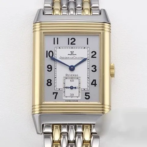 Jaeger-LeCoultre Reverso 270.5.62 Yellow gold and Stainless steel Silver