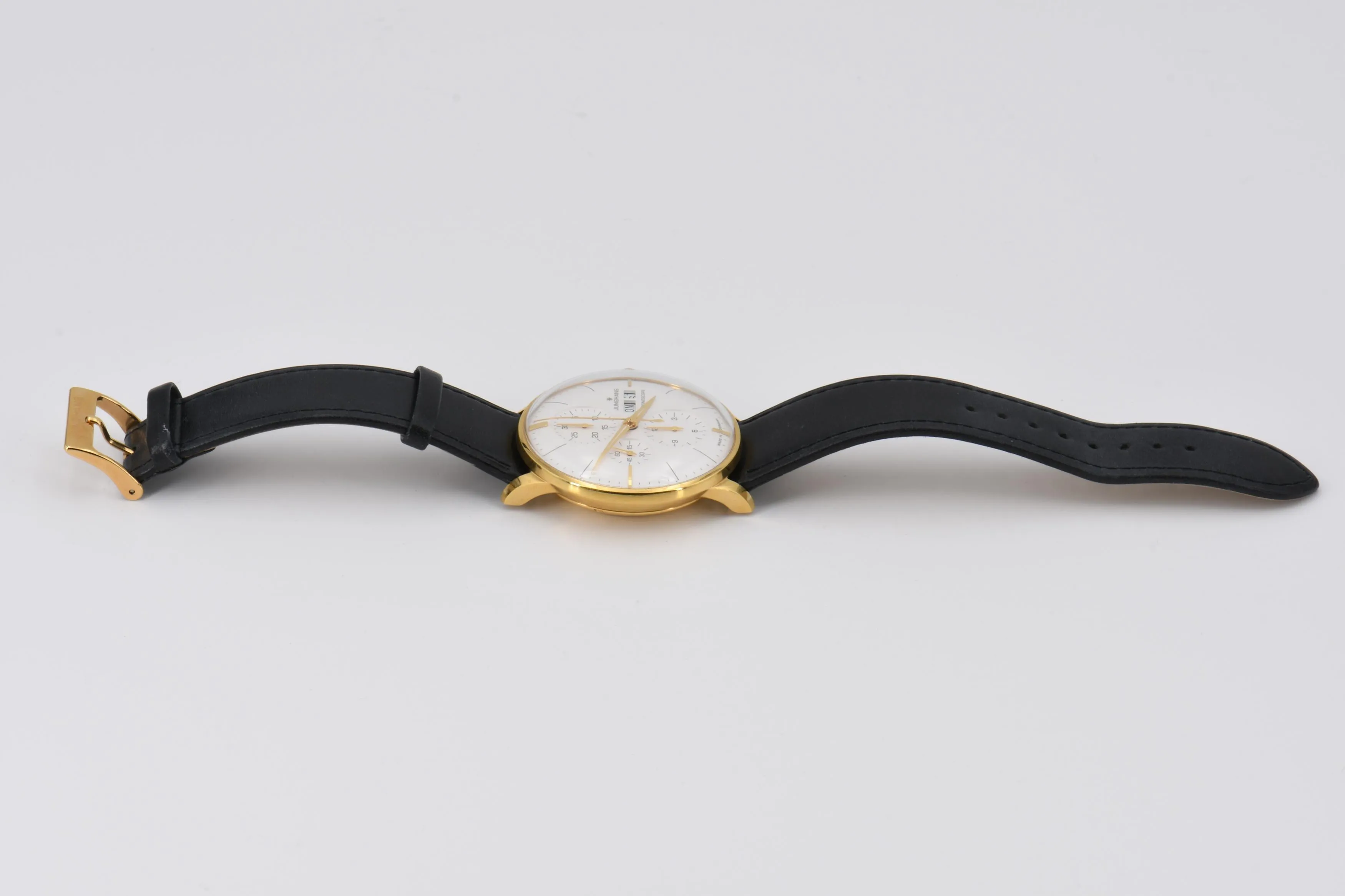 Junghans Chronoscope 40.5mm Gold-plated White 1