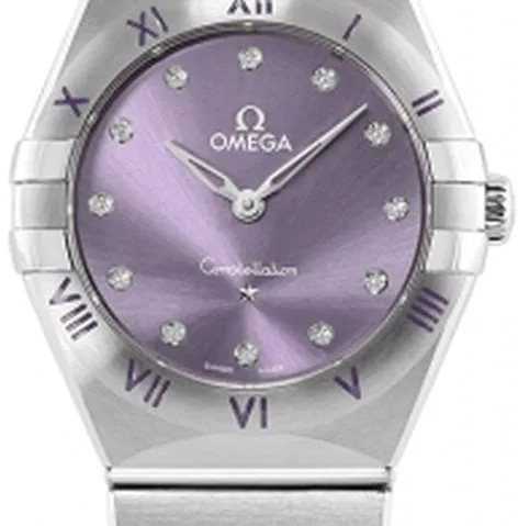 Omega Constellation 131.10.28.60.60.002 28mm Stainless steel Purple