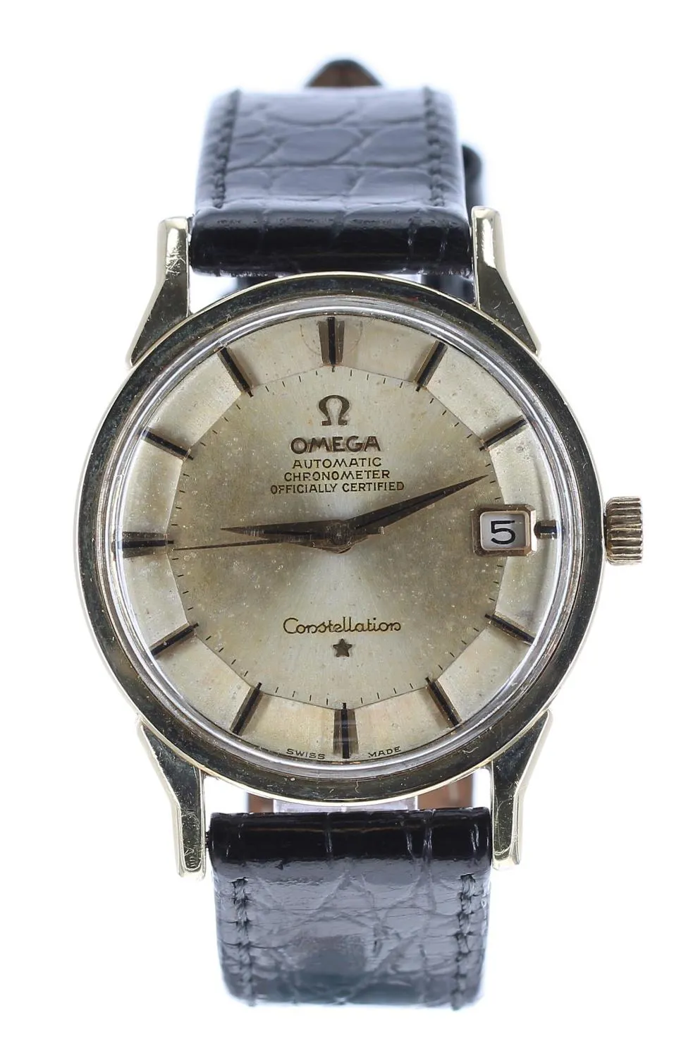 Omega Constellation Chronometer 168.005 34mm Stainless steel Champagne