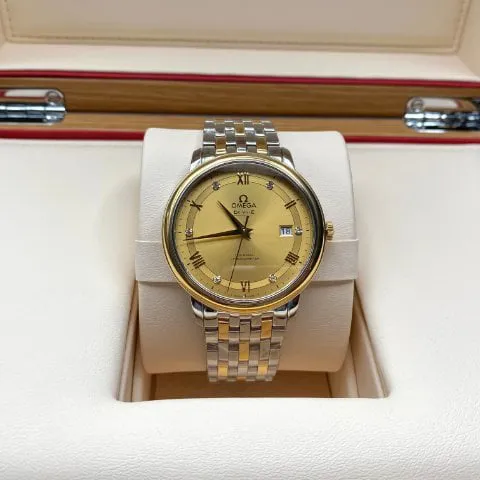 Omega De Ville 424.20.40.20.58.001 39.5mm Yellow gold and Stainless steel Yellow