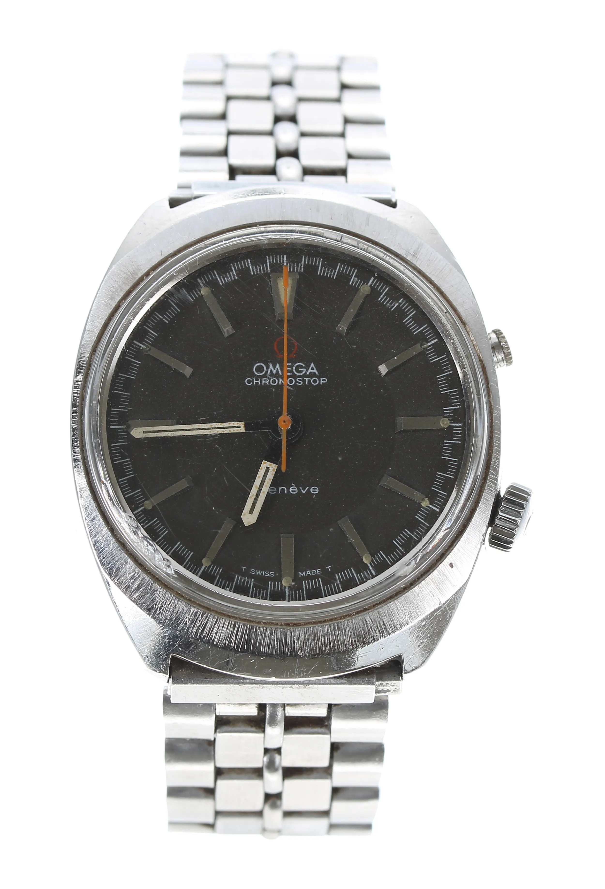 Omega Chronstop 149.005 35mm Stainless steel Gray