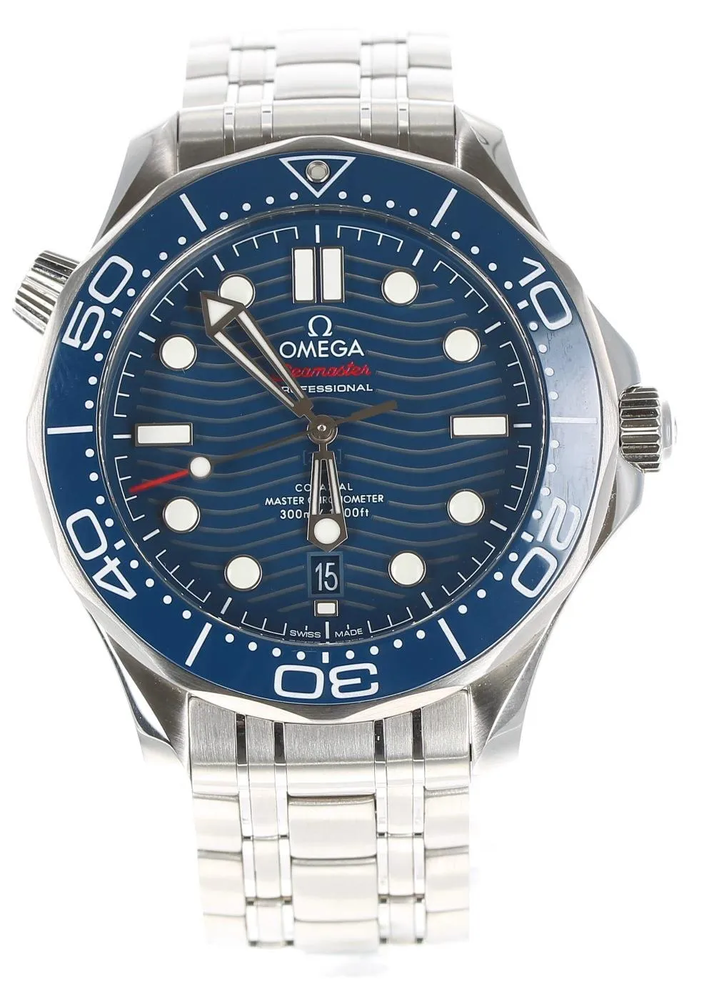 Omega Seamaster Diver 300M 210.30.42.20.03.001 45mm Stainless steel Blue