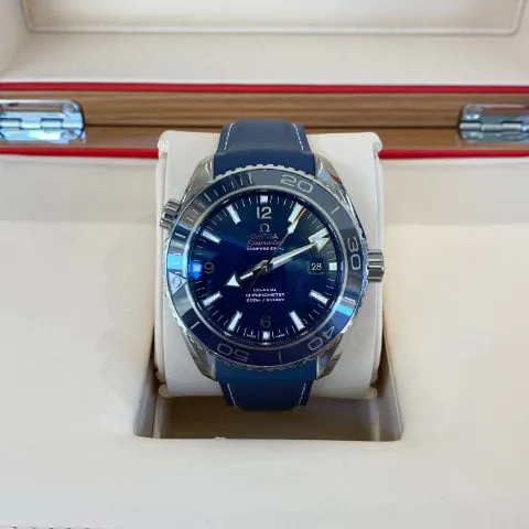 Omega Seamaster Planet Ocean 232.92.46.21.03.001 45.5mm Titanium Blue