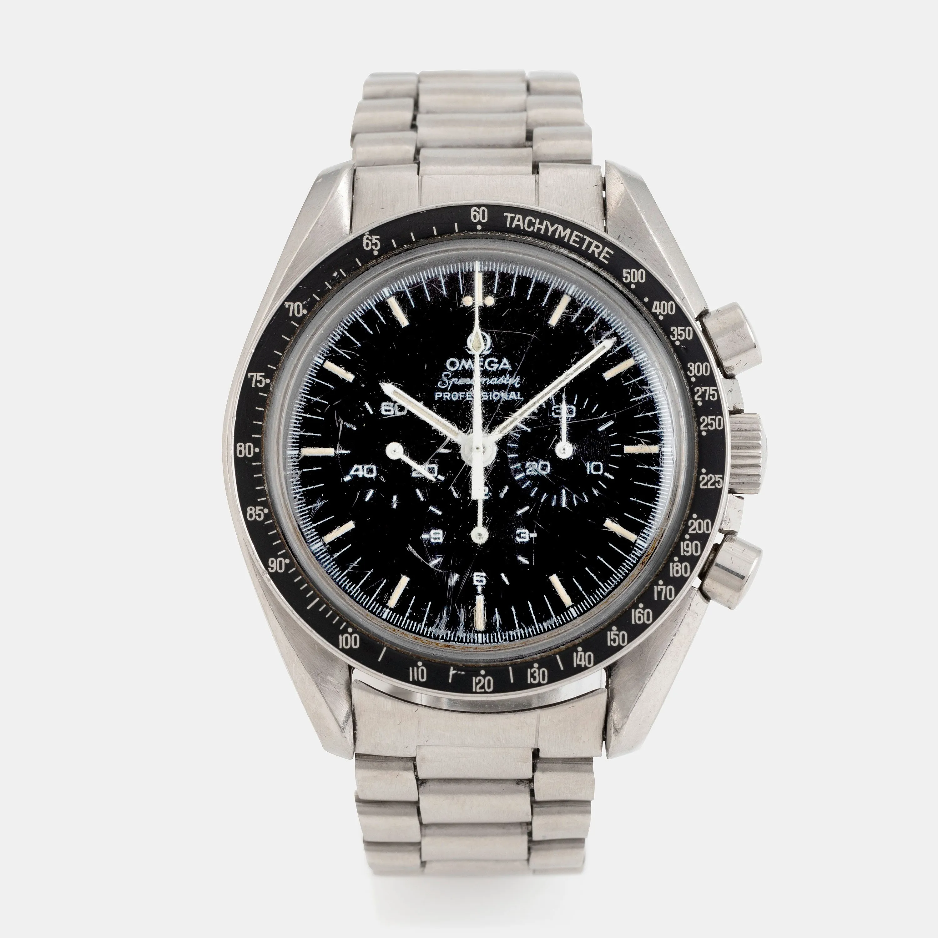 Omega Speedmaster Moon watch ST 145.022 42mm Stainless steel Black