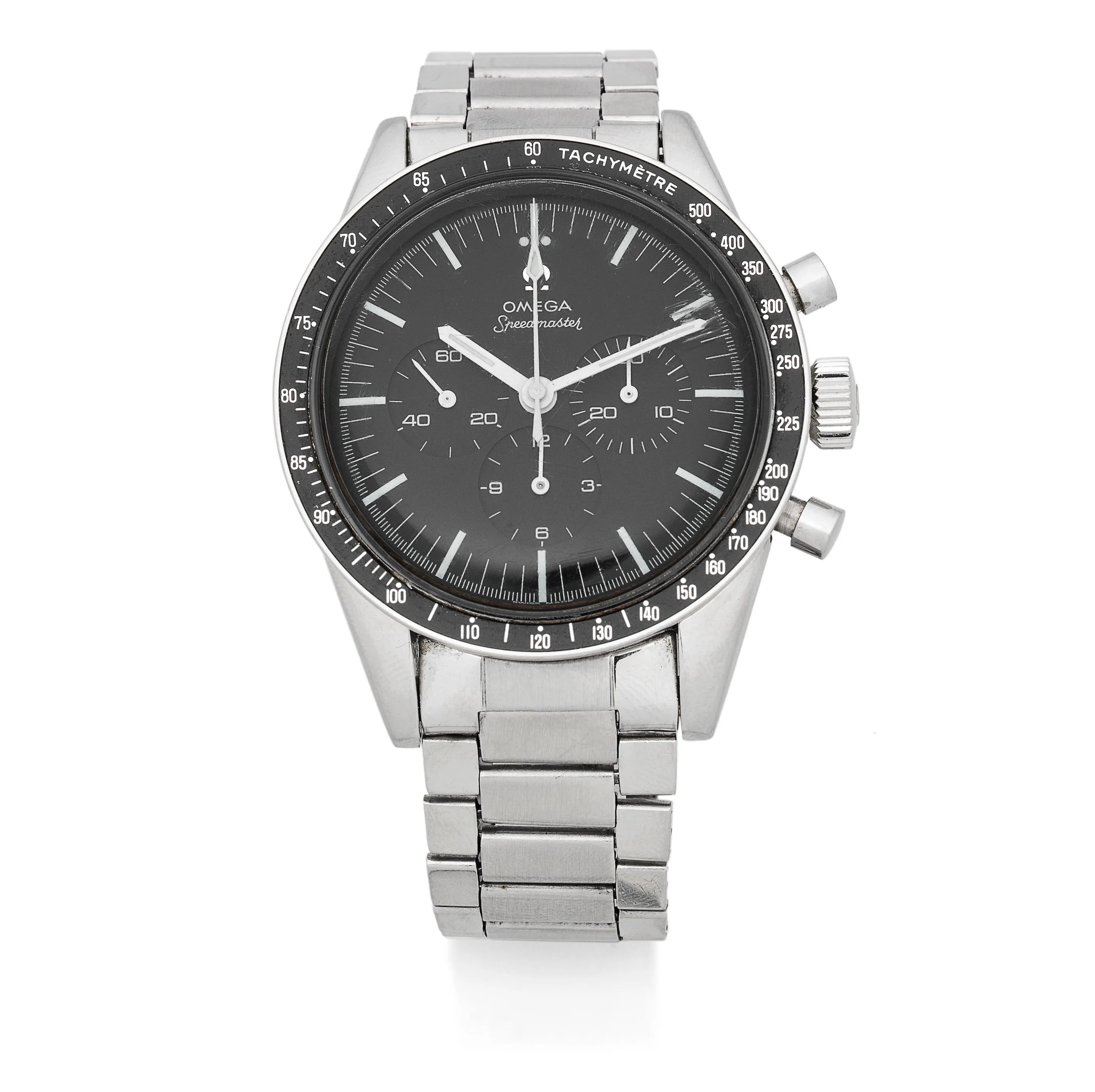 Omega Speedmaster ST 105.003-65 40mm Stainless steel Black