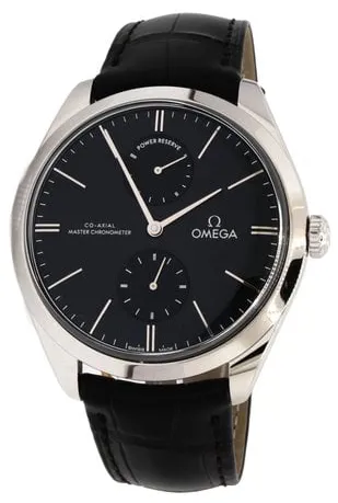 Omega De Ville 435.13.40.22.01.001 40mm Stainless steel Black