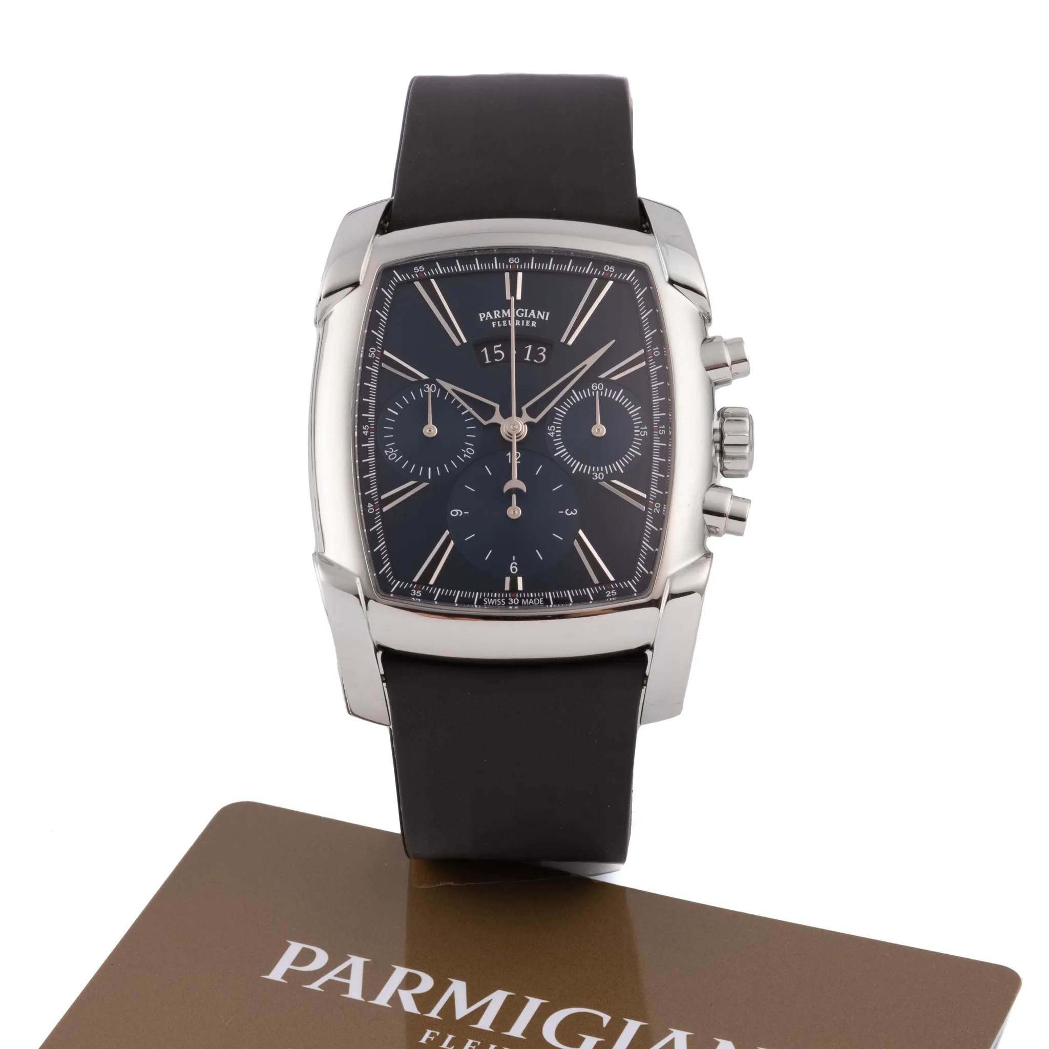 Parmigiani Fleurier Kalpa PFC128-0002500-XO 39mm Stainless steel Blue