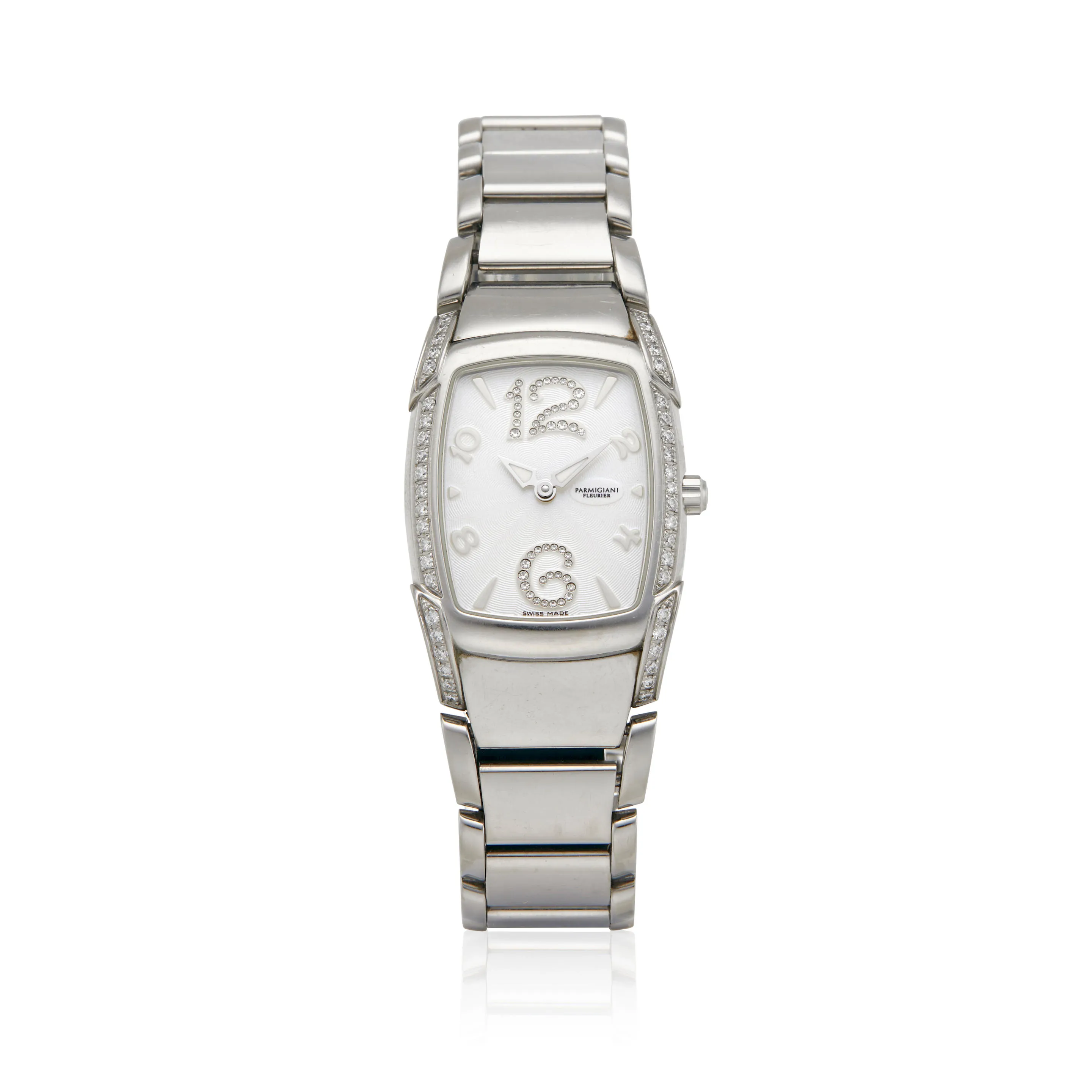 Parmigiani Fleurier Kalpa 29mm Stainless steel White