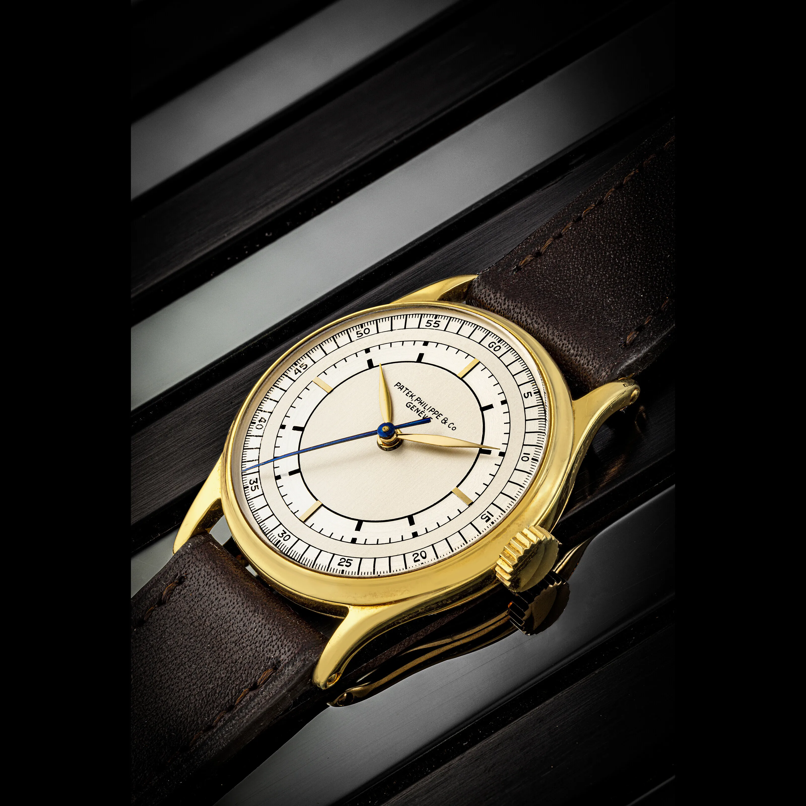 Patek Philippe 130 32mm Yellow gold Silver