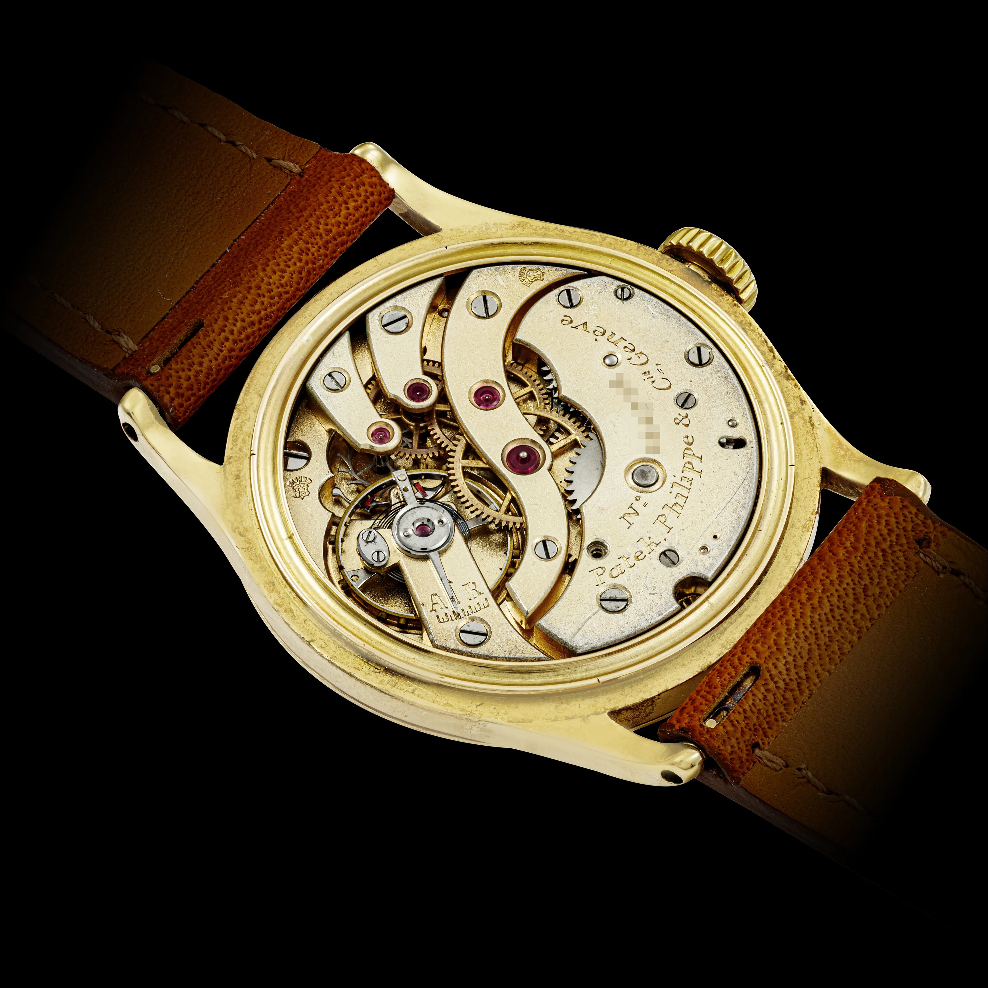 Patek Philippe Chronograph 130 32.5mm Yellow gold White 2