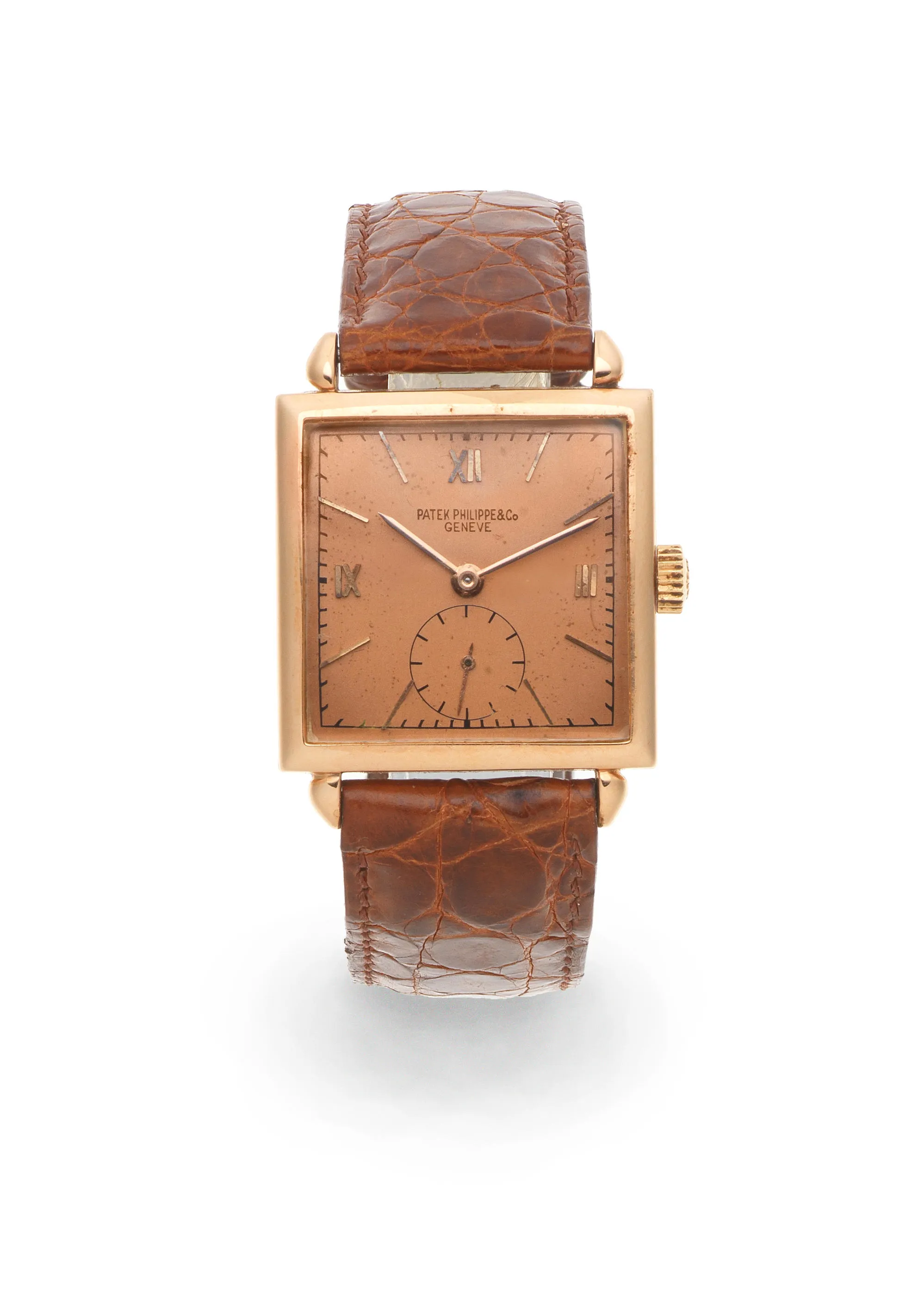 Patek Philippe 1432 27mm Rose gold Brown