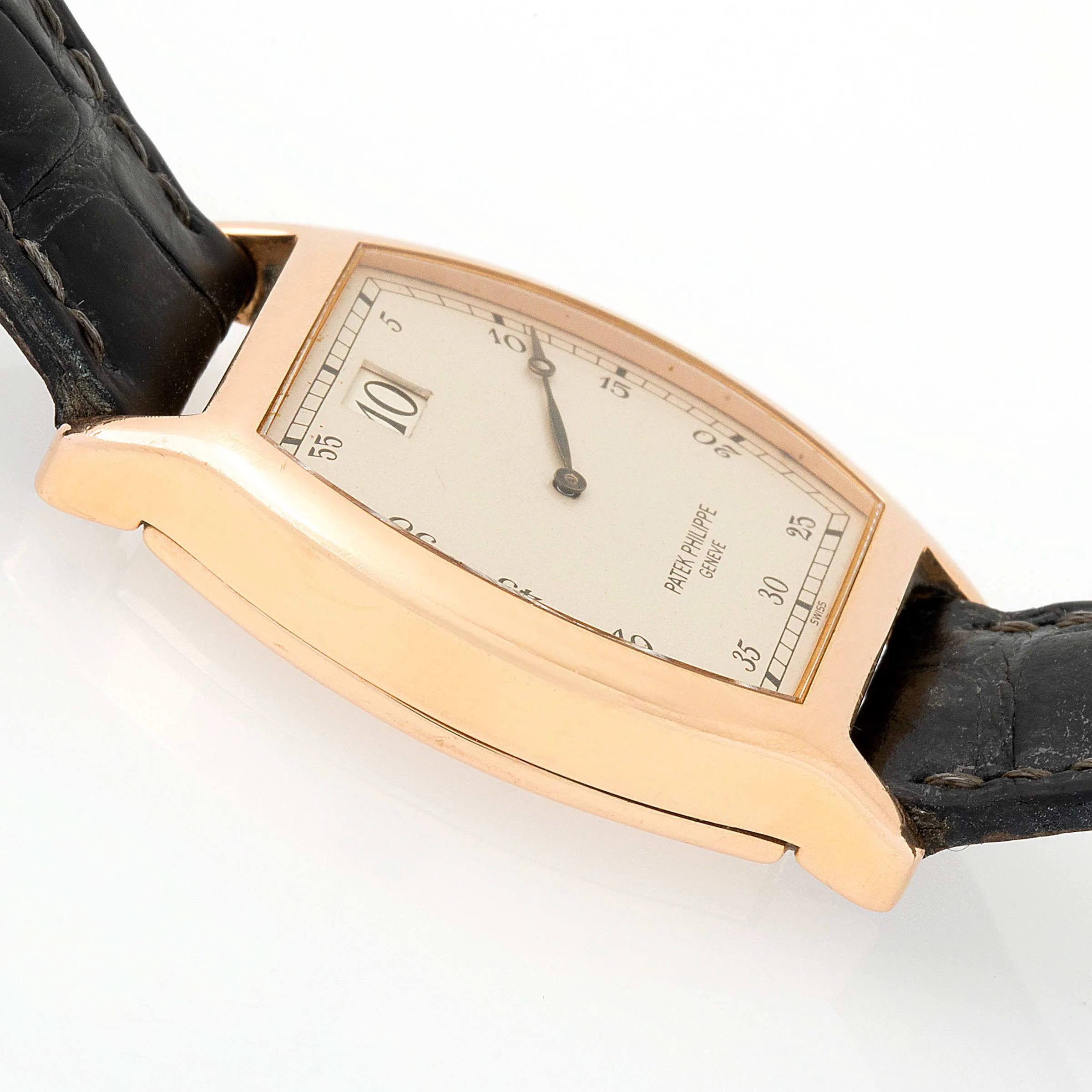 Patek Philippe JUMP HOUR 3969 38mm Rose gold White 4