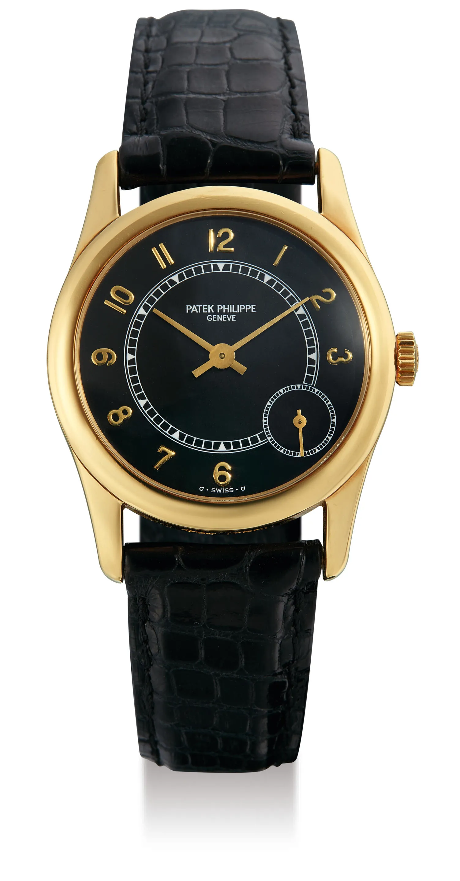 Patek Philippe Calatrava 5000 33mm Yellow gold Black