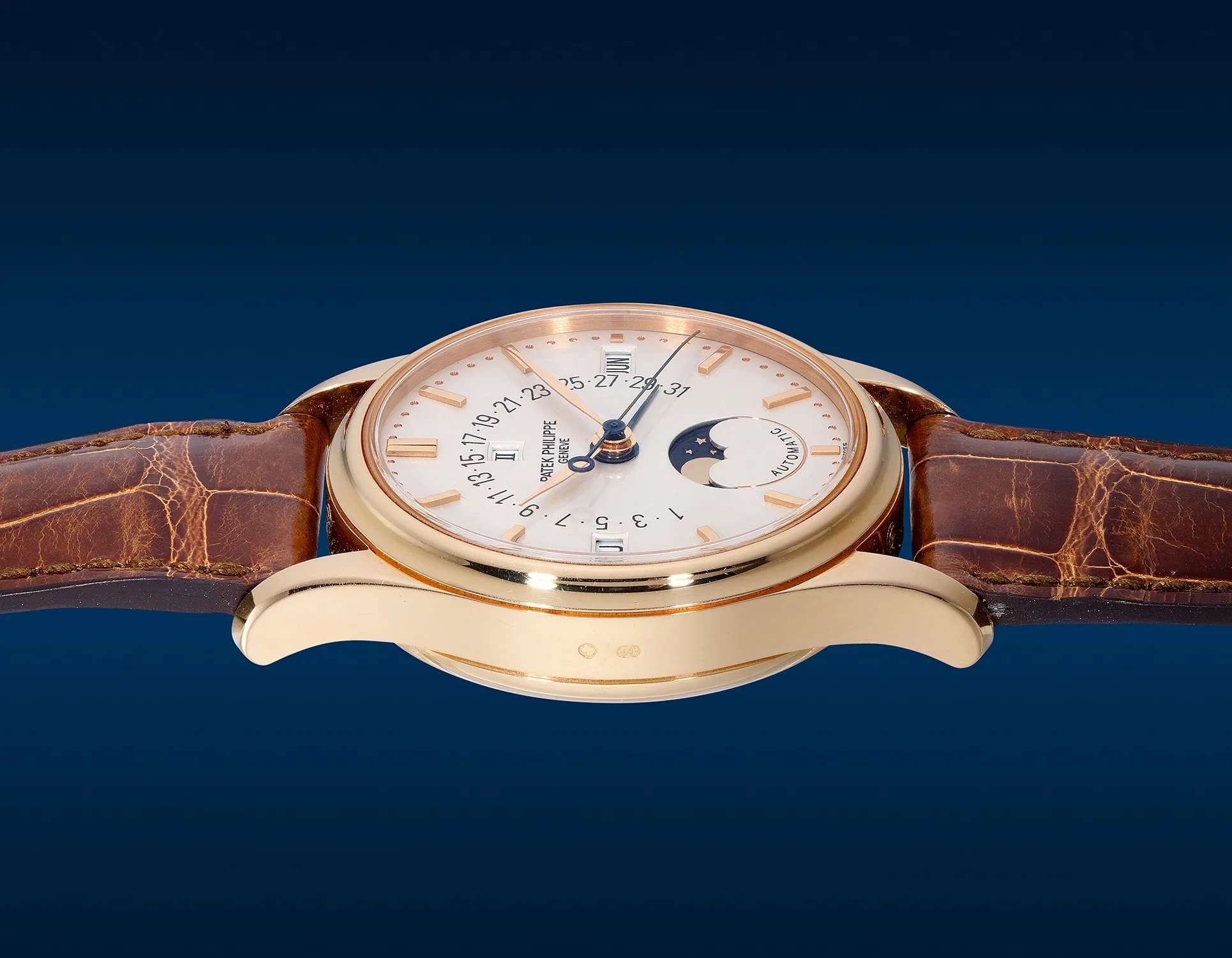 Patek Philippe 5050R-012 35mm Rose gold Silver 4