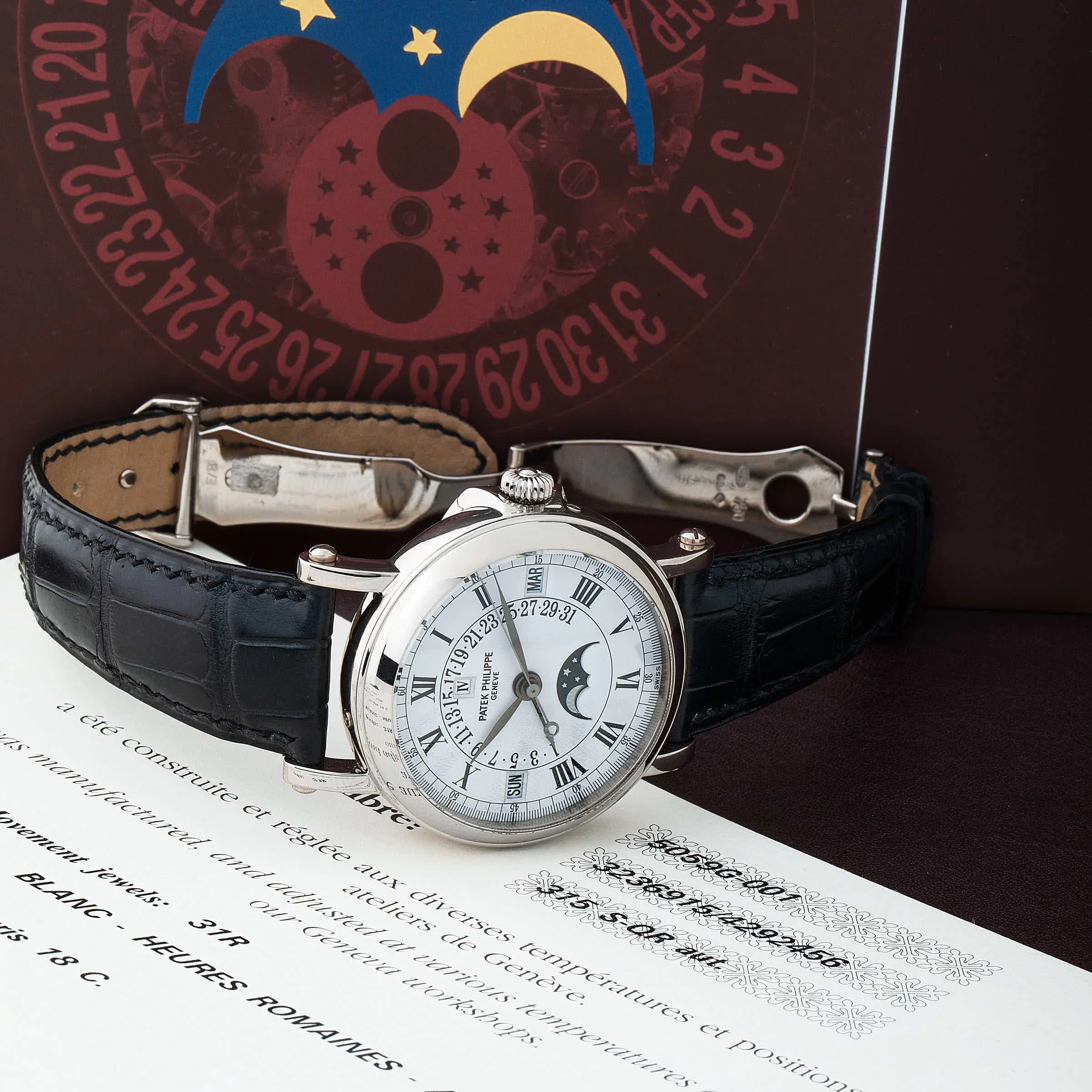 Patek Philippe 5059G 35mm White gold White 9