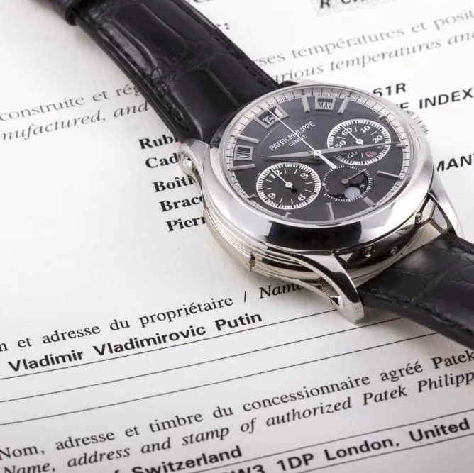 Patek Philippe Minute Repeater Perpetual Calendar Chronograph 5208 42mm Platinum Black