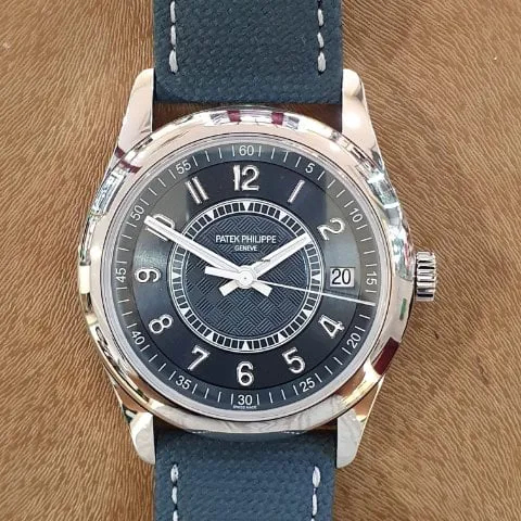 Patek Philippe Calatrava 6007A-001 40mm Stainless steel Blue