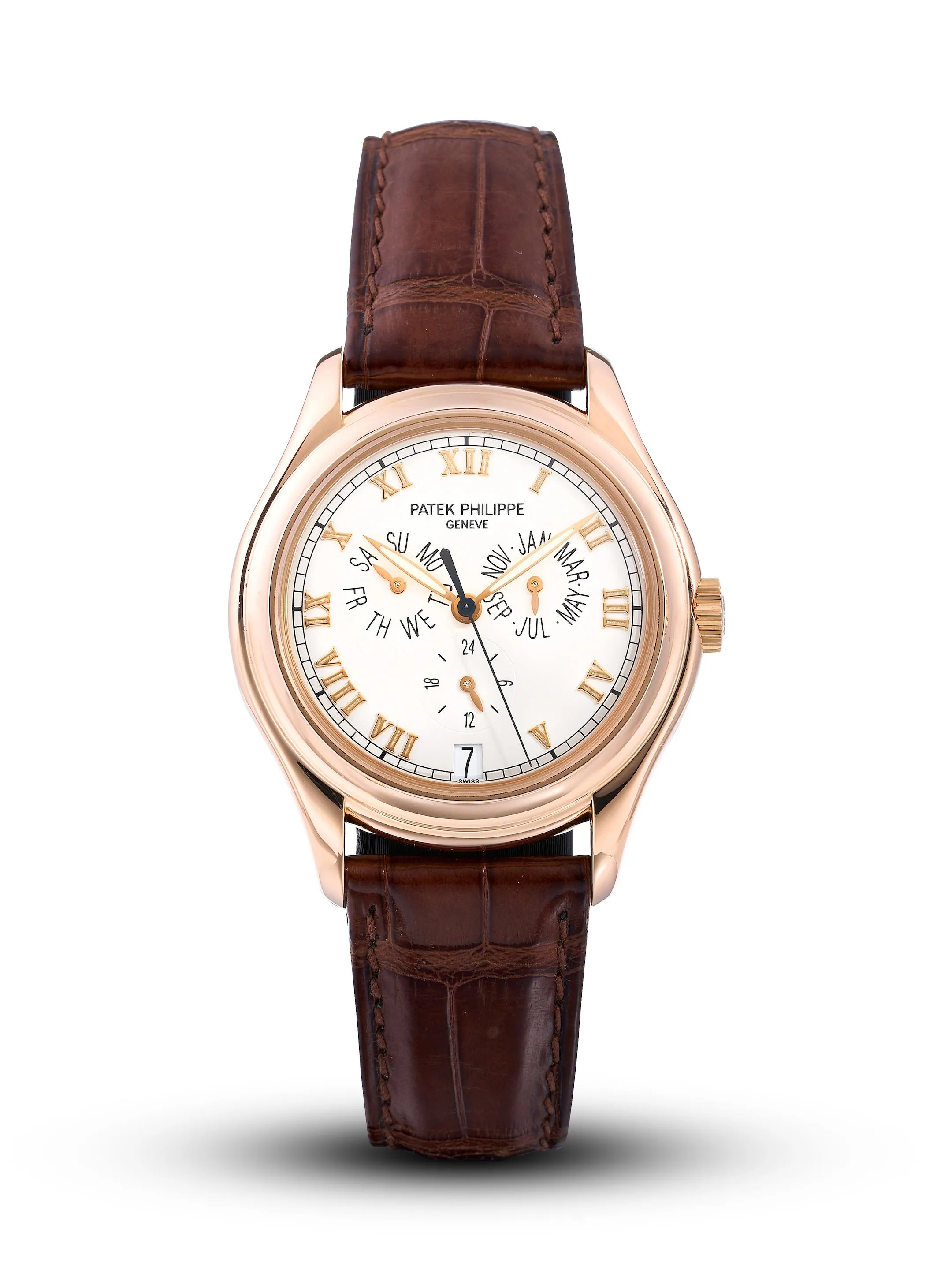 Patek Philippe Annual Calendar 5035R 37mm Rose gold White