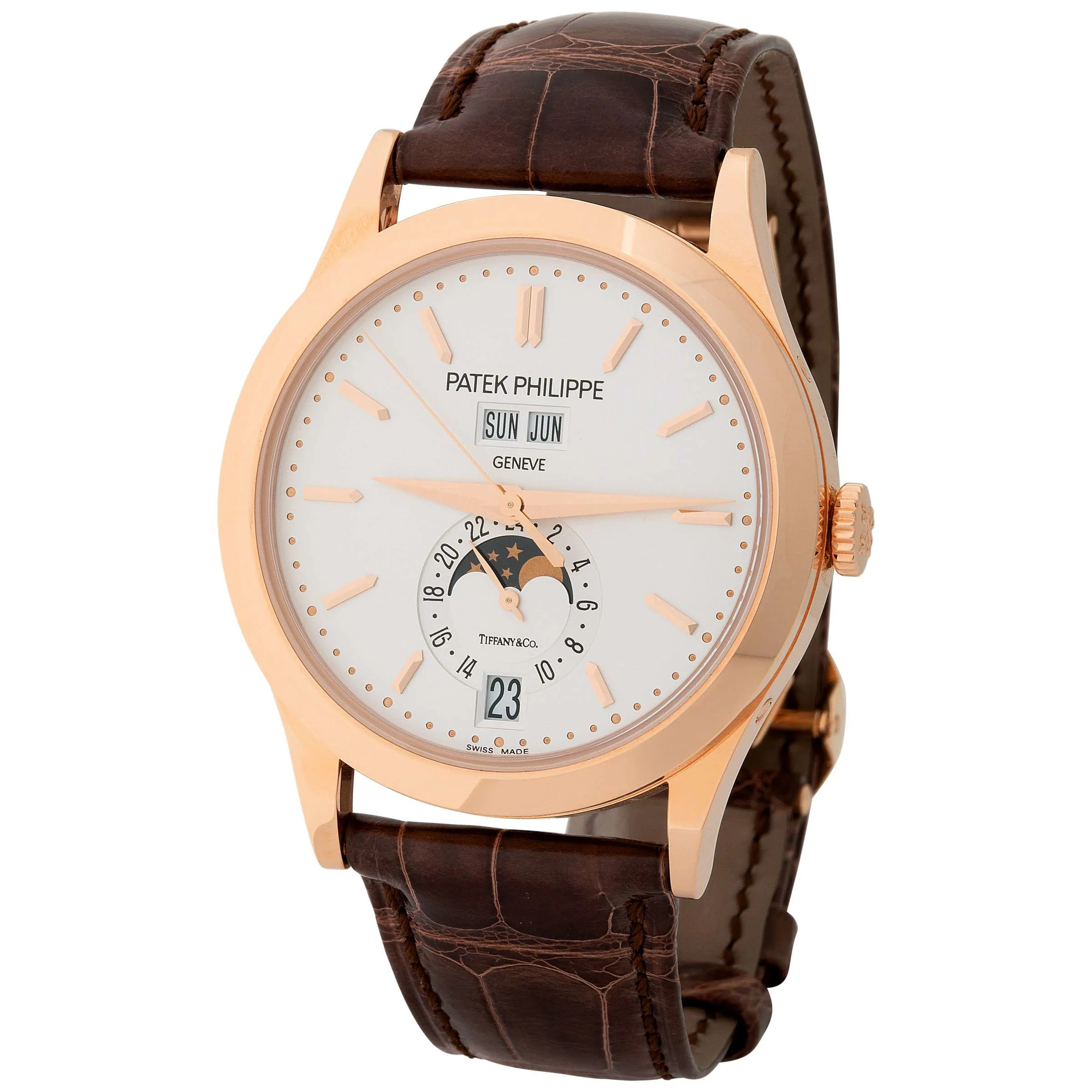 Patek Philippe Annual Calendar 5396R-011 38.5mm Rose gold White