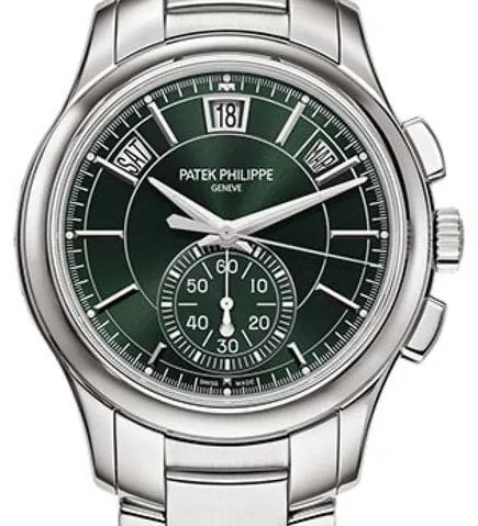 Patek Philippe Annual Calendar Chronograph 5905/1A-001 42mm Stainless steel Green