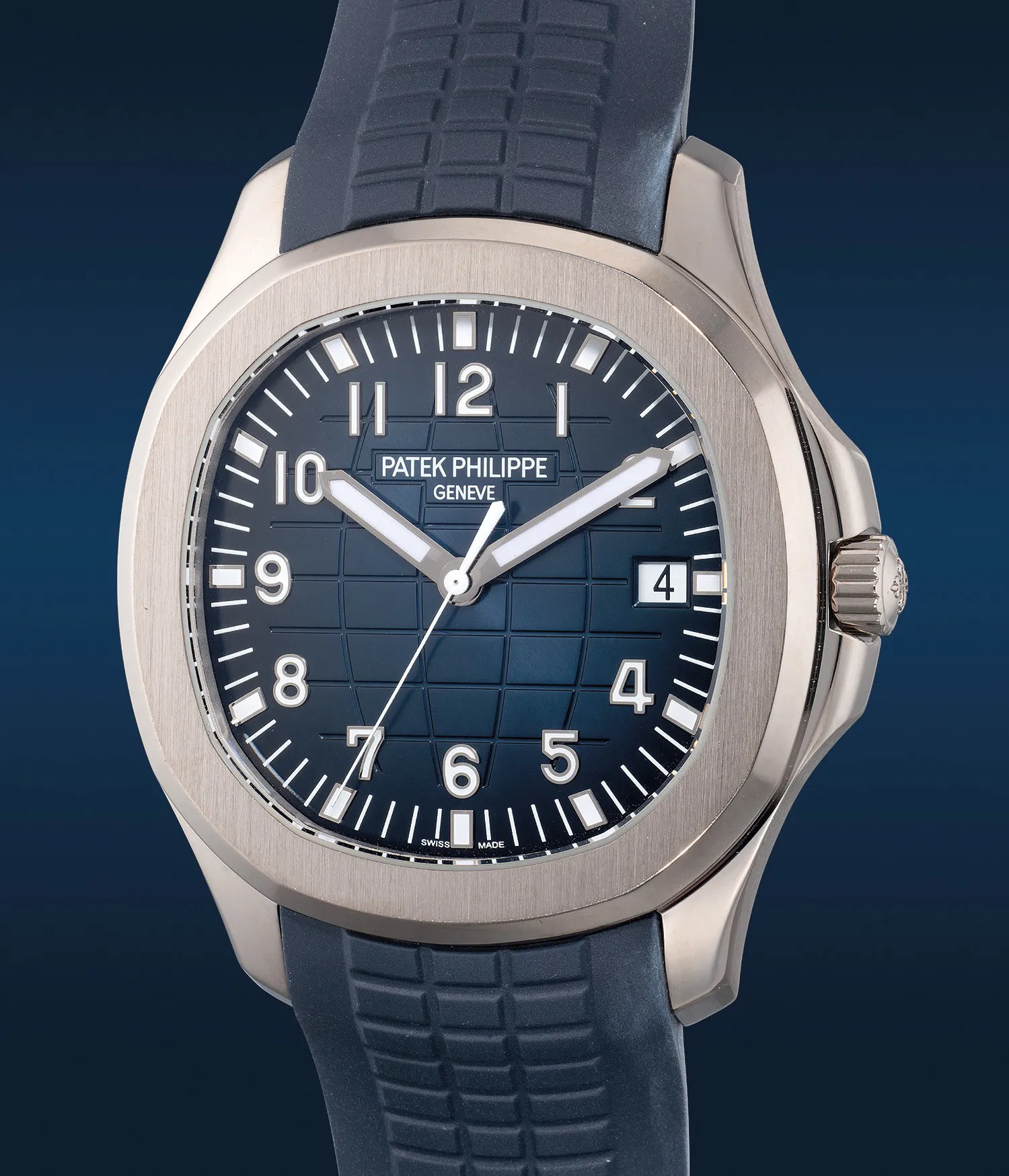 Patek Philippe Aquanaut 5168G-001 42mm White gold Blue