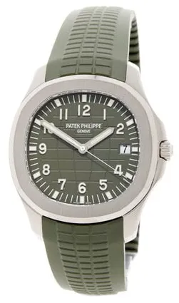 Patek Philippe Aquanaut 5168G-010 42mm White gold Green