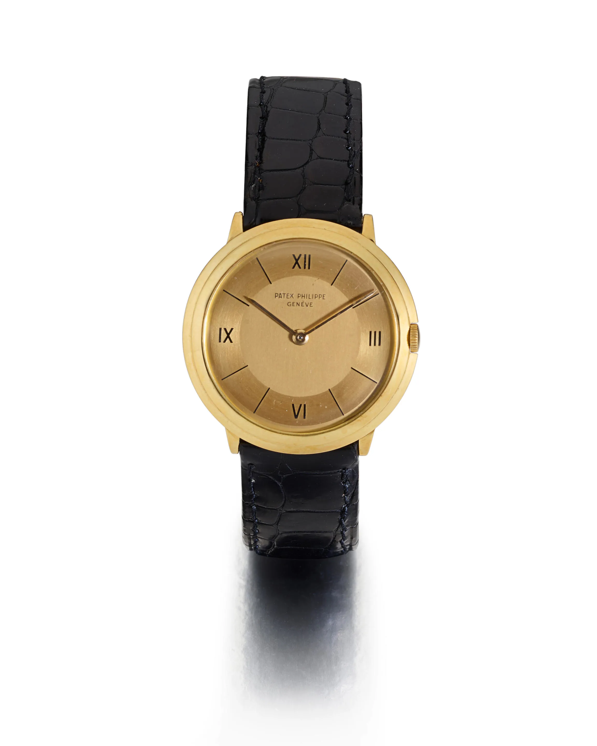 Patek Philippe Calatrava 2501 33mm Yellow gold Gold silvered