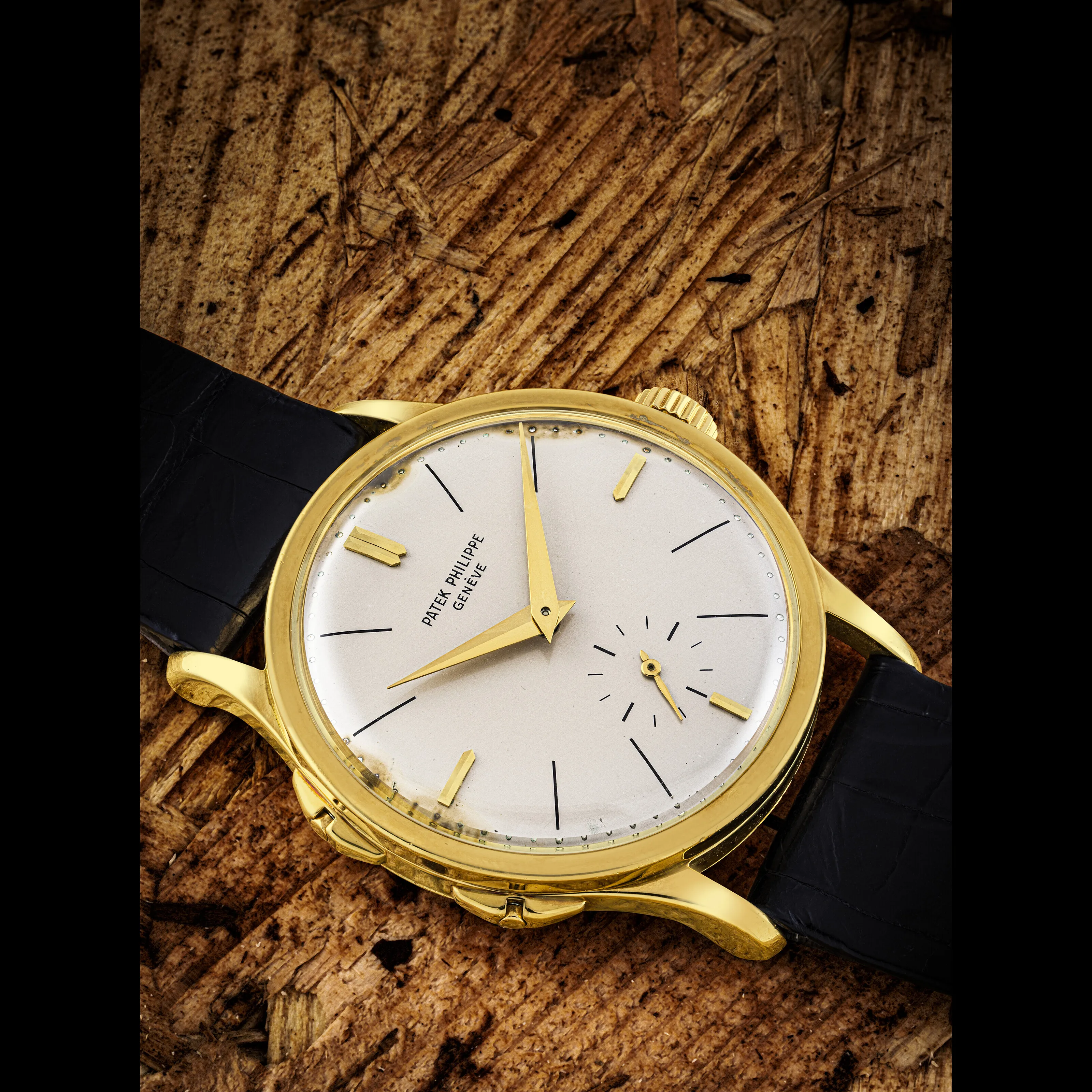 Patek Philippe Calatrava 2597 35mm Yellow gold Silver