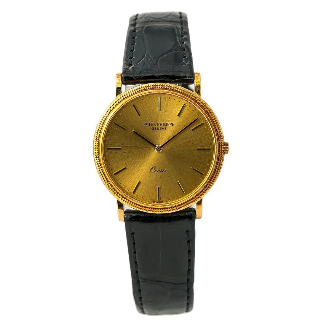 Patek Philippe Calatrava 3744 32mm Yellow gold Champagne