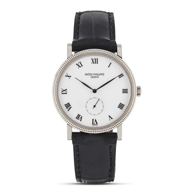 Patek Philippe Calatrava 3919G 34mm White gold White