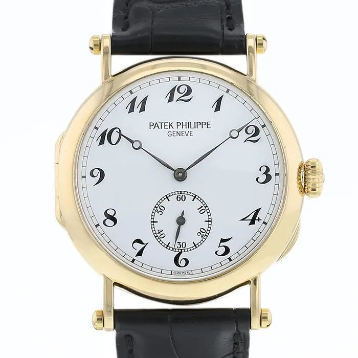 Patek Philippe Calatrava 3960 33mm Yellow gold White