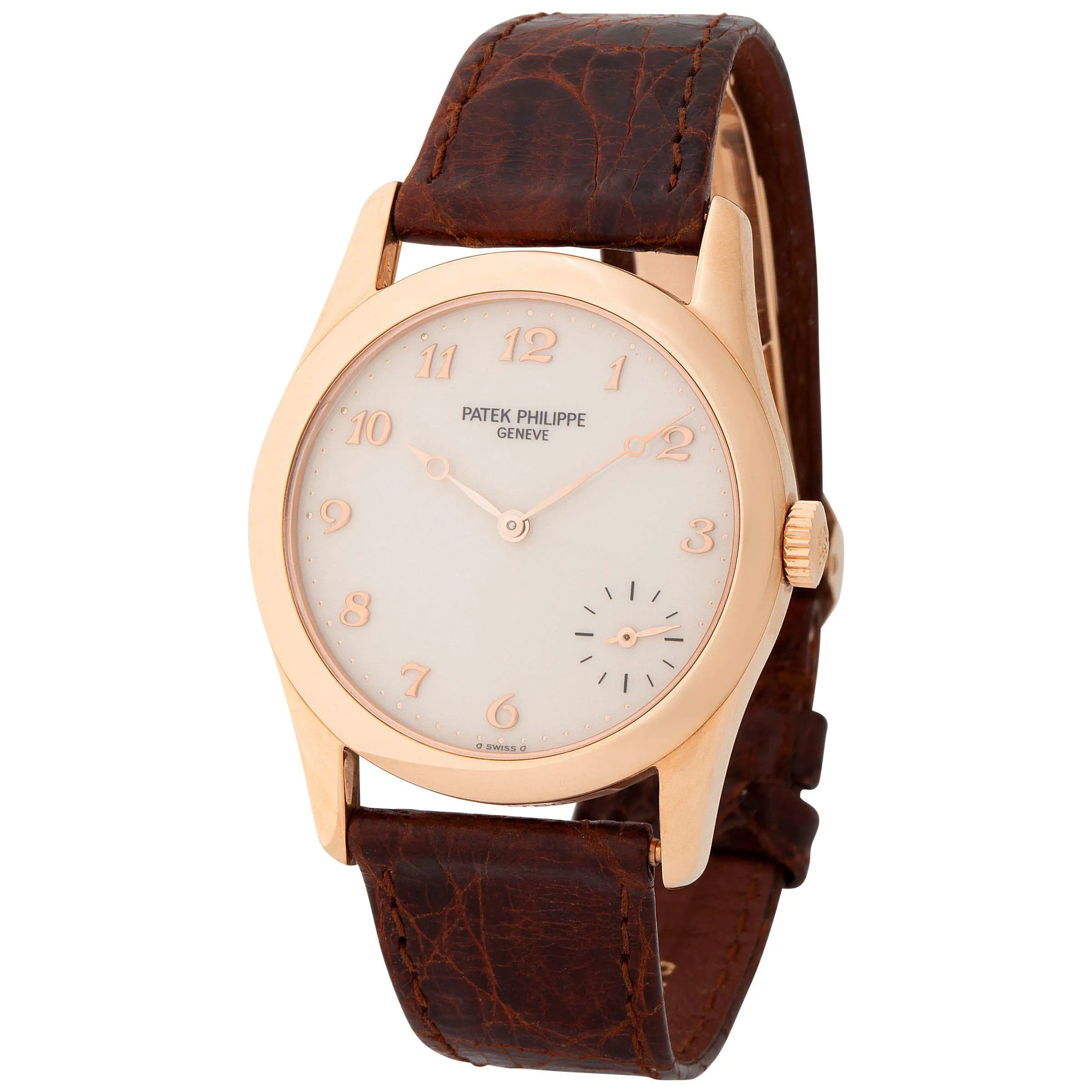 Patek Philippe Calatrava 5000F 33mm Rose gold White