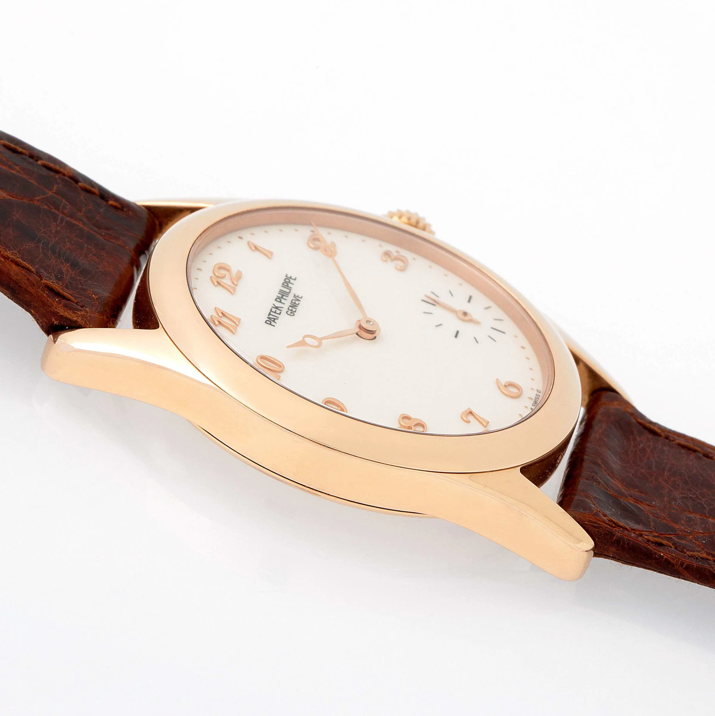 Patek Philippe Calatrava 5000F 33mm Rose gold White 4