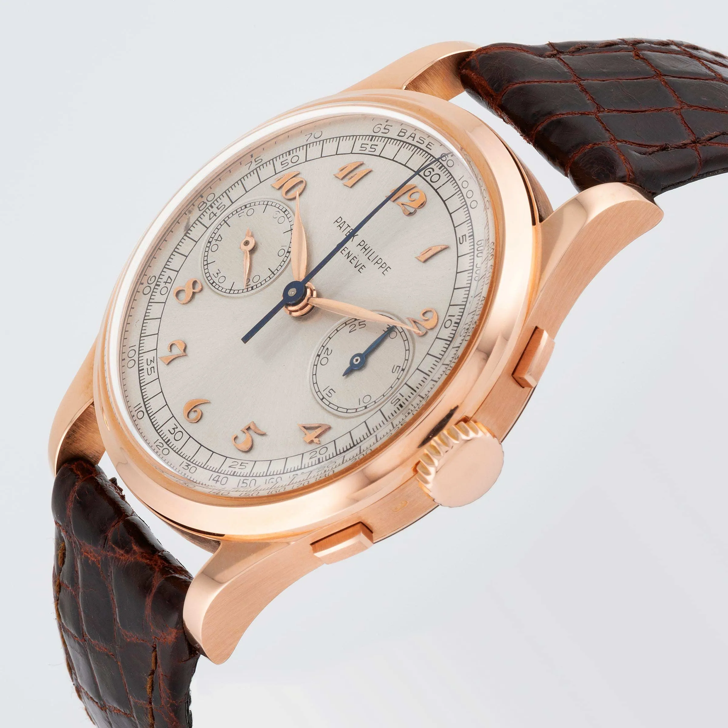 Patek Philippe Chronograph 530 36.5mm Rose gold White 7