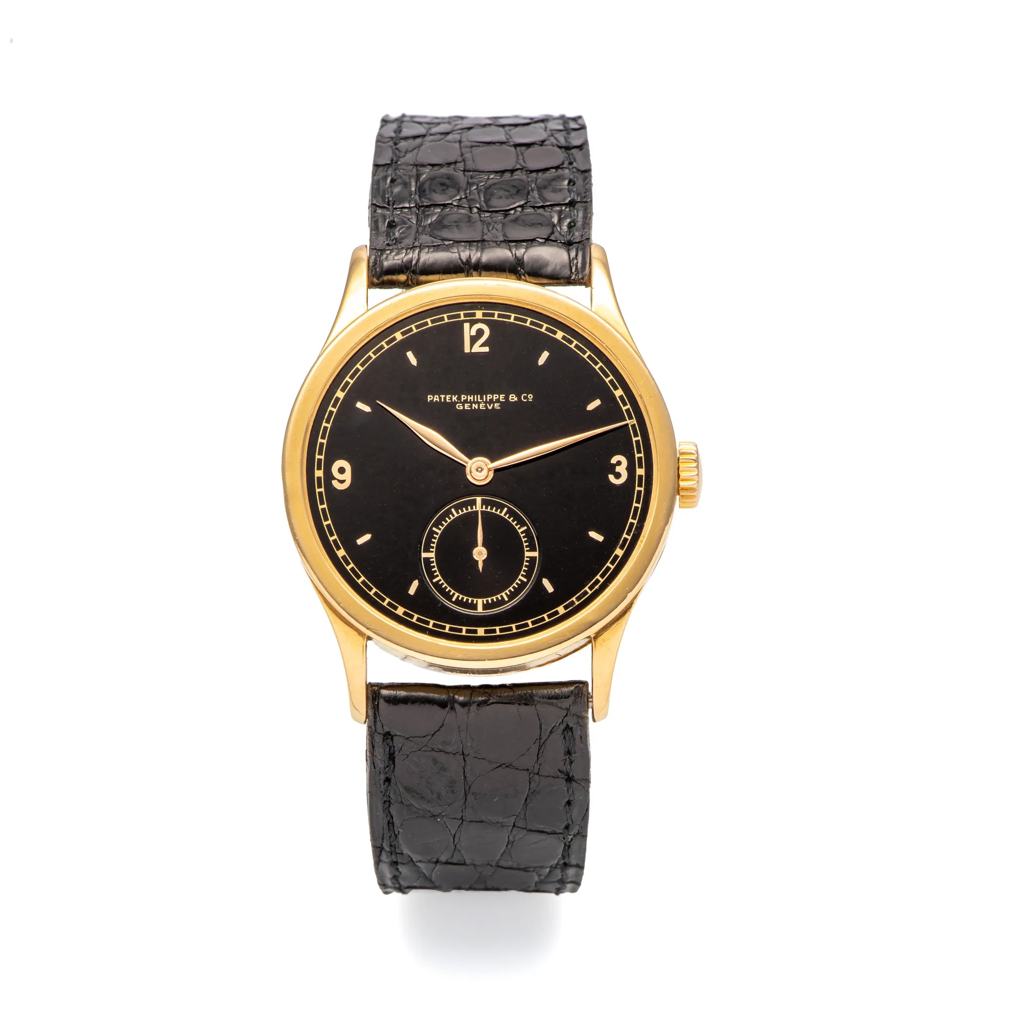 Patek Philippe Calatrava 570 36mm Yellow gold Black