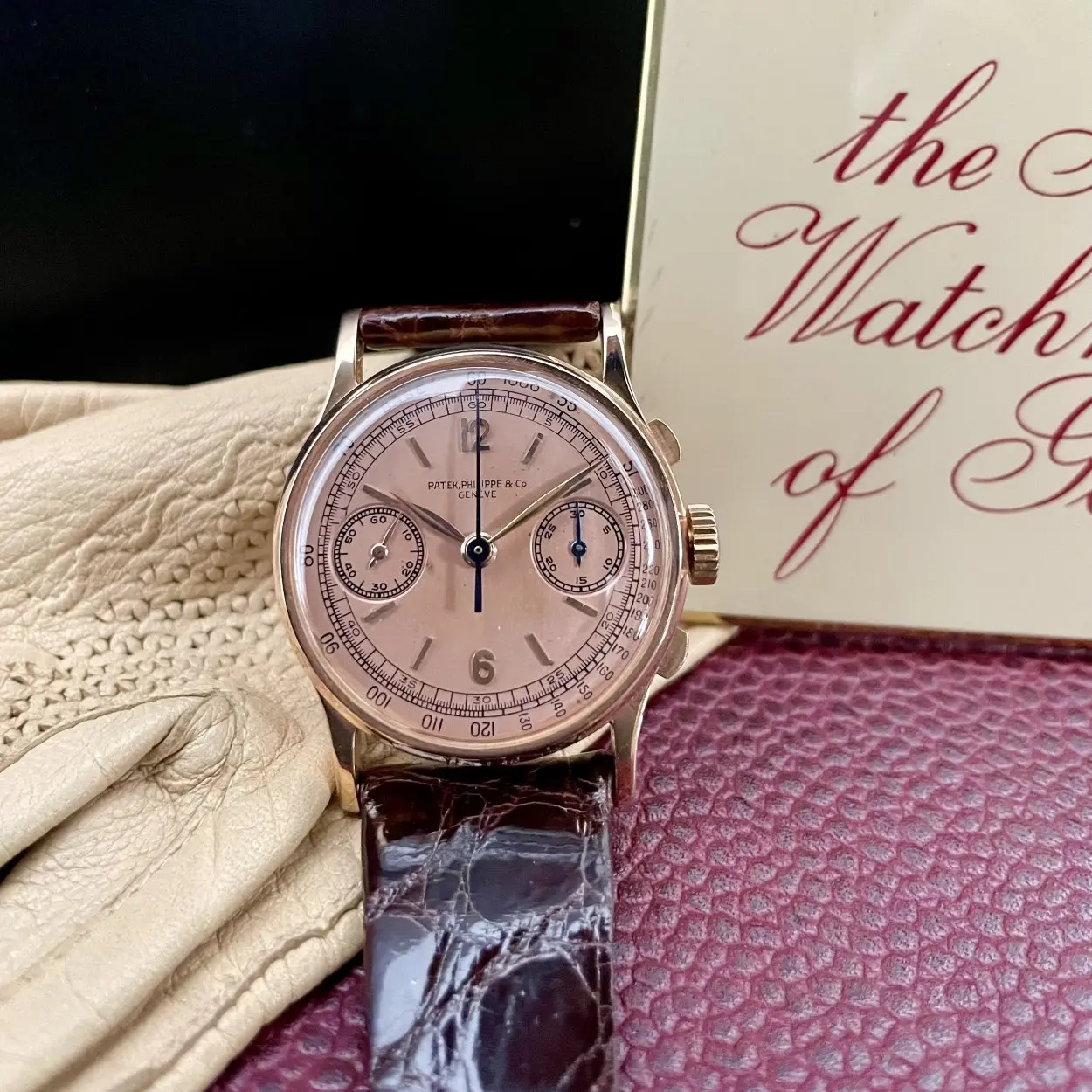 Patek Philippe Chronograph 130 33mm Rose gold Rose 2