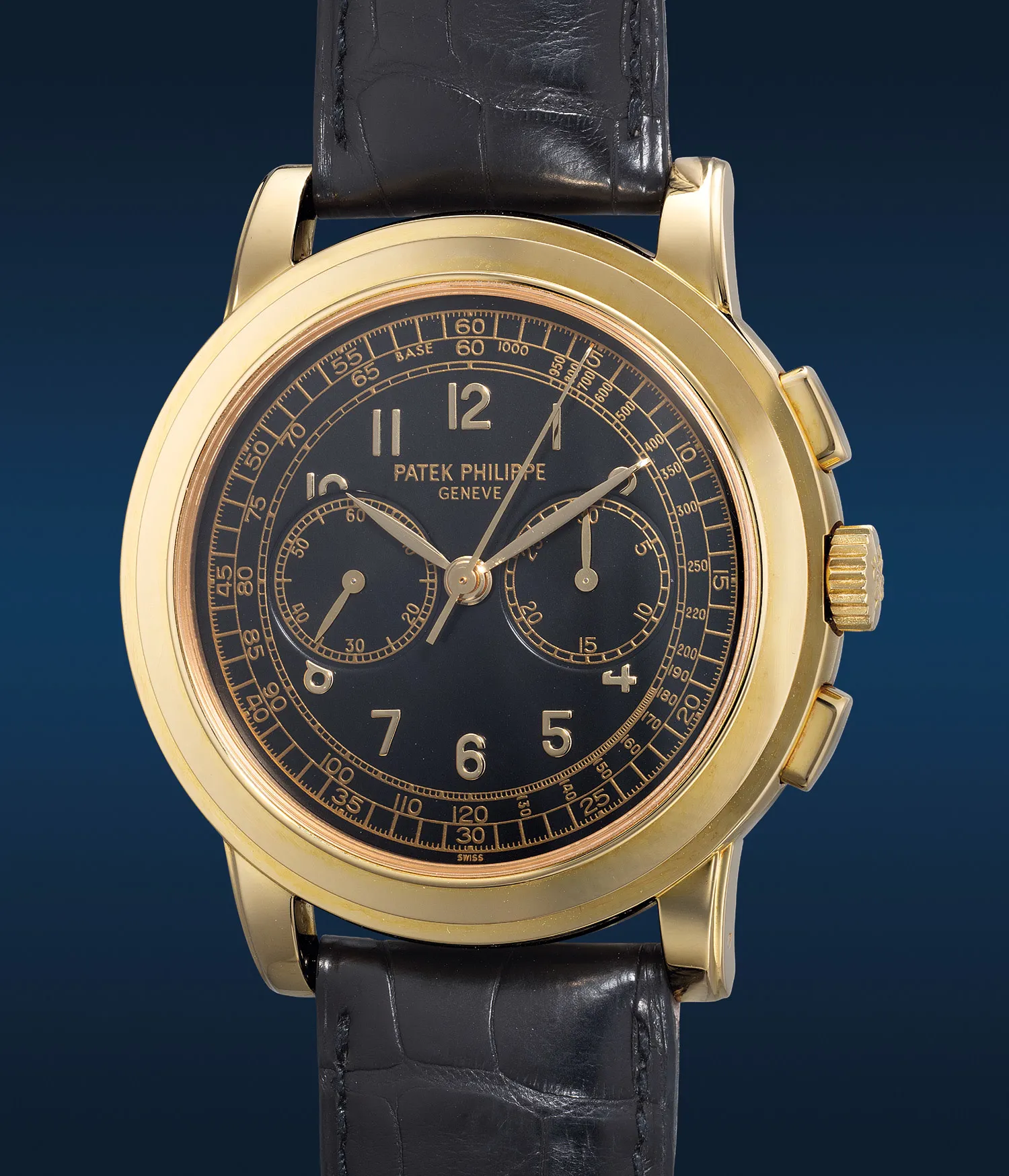 Patek Philippe Chronograph 5070J-000 42mm Yellow gold Black