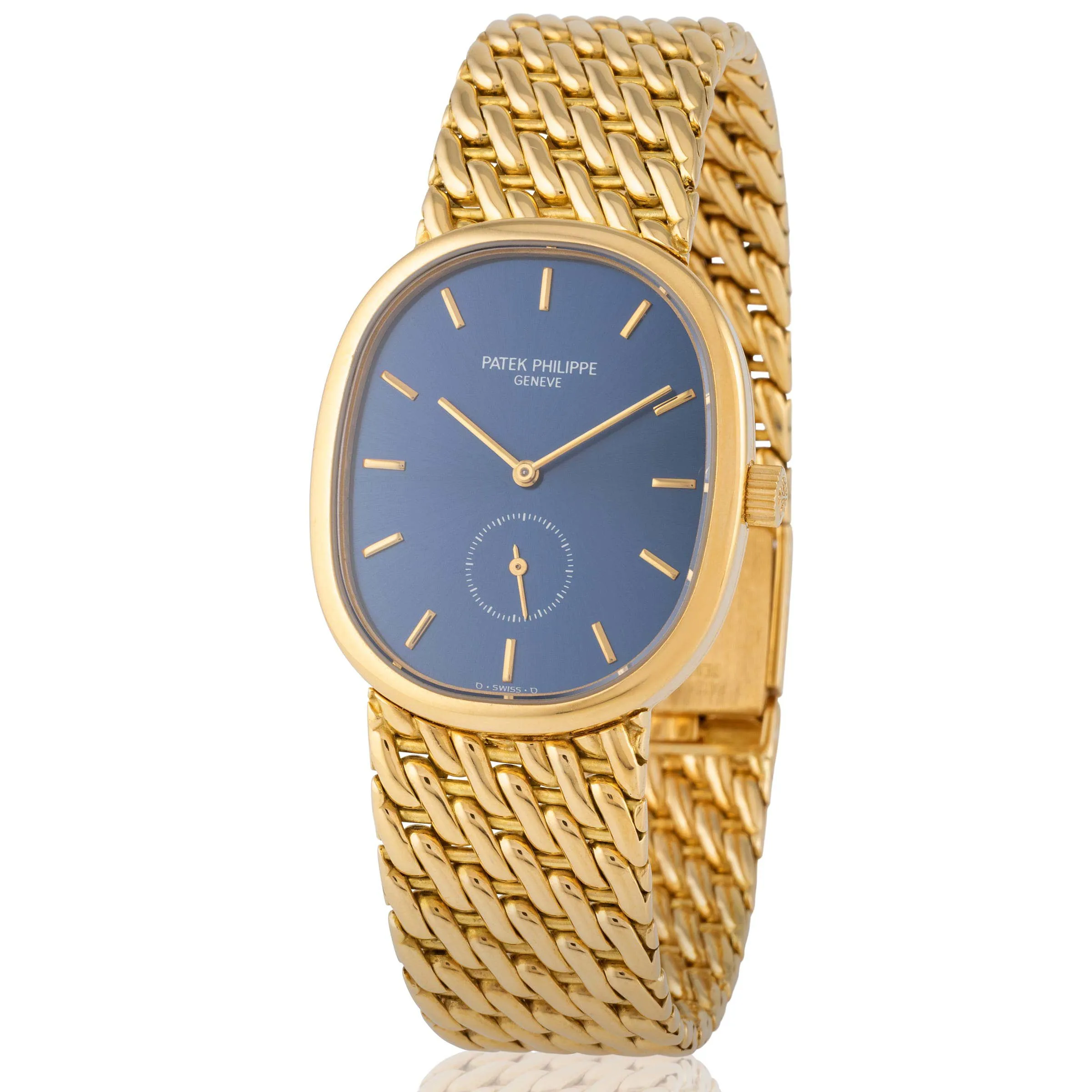 Patek Philippe Ellipse 3978/017 29mm Yellow gold Blue