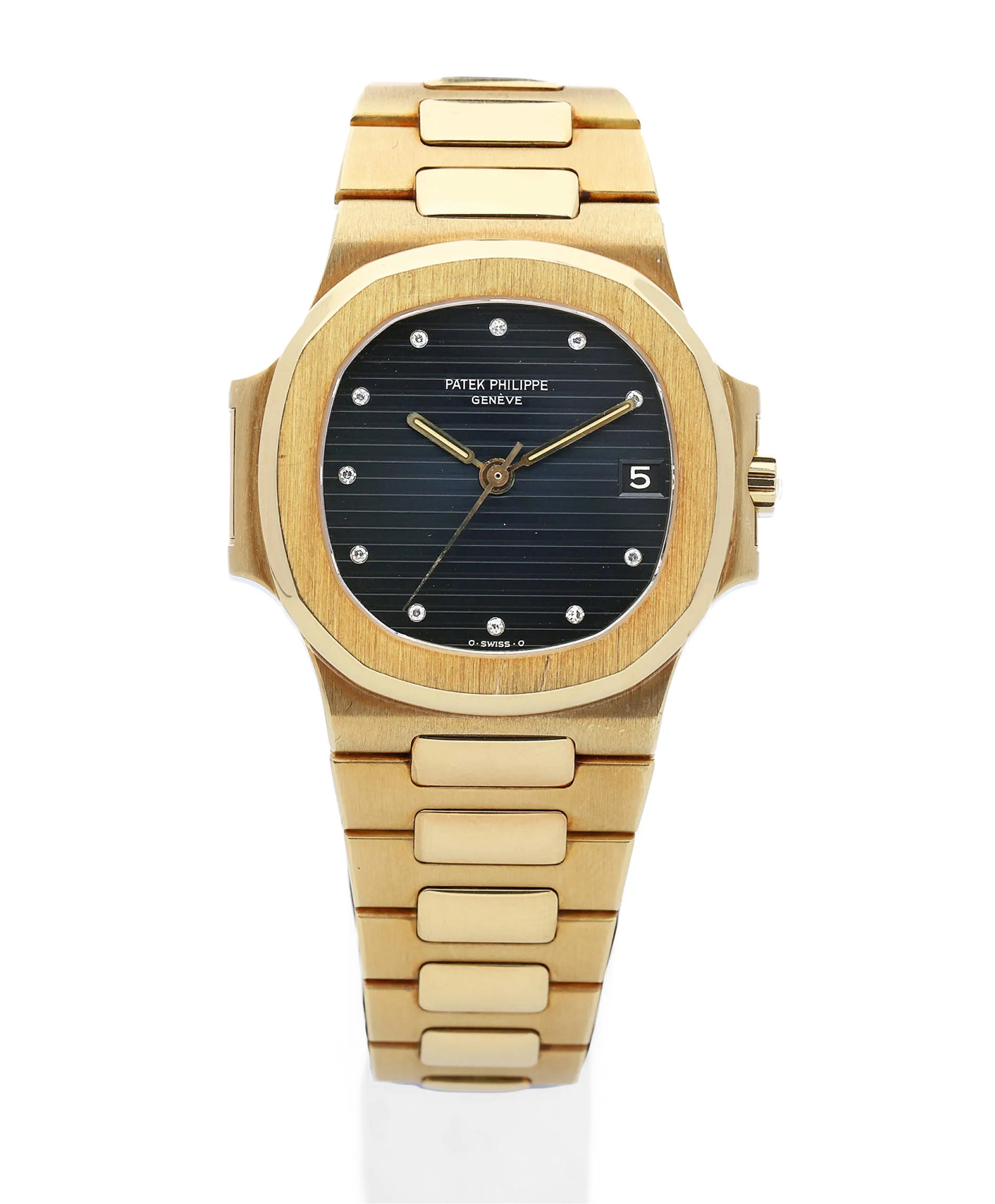 Patek Philippe Nautilus 3800/1J 37mm Yellow gold Black