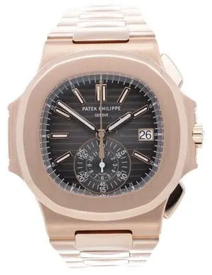 Patek Philippe Nautilus 5980/1R-001 40.5mm Rose gold Black