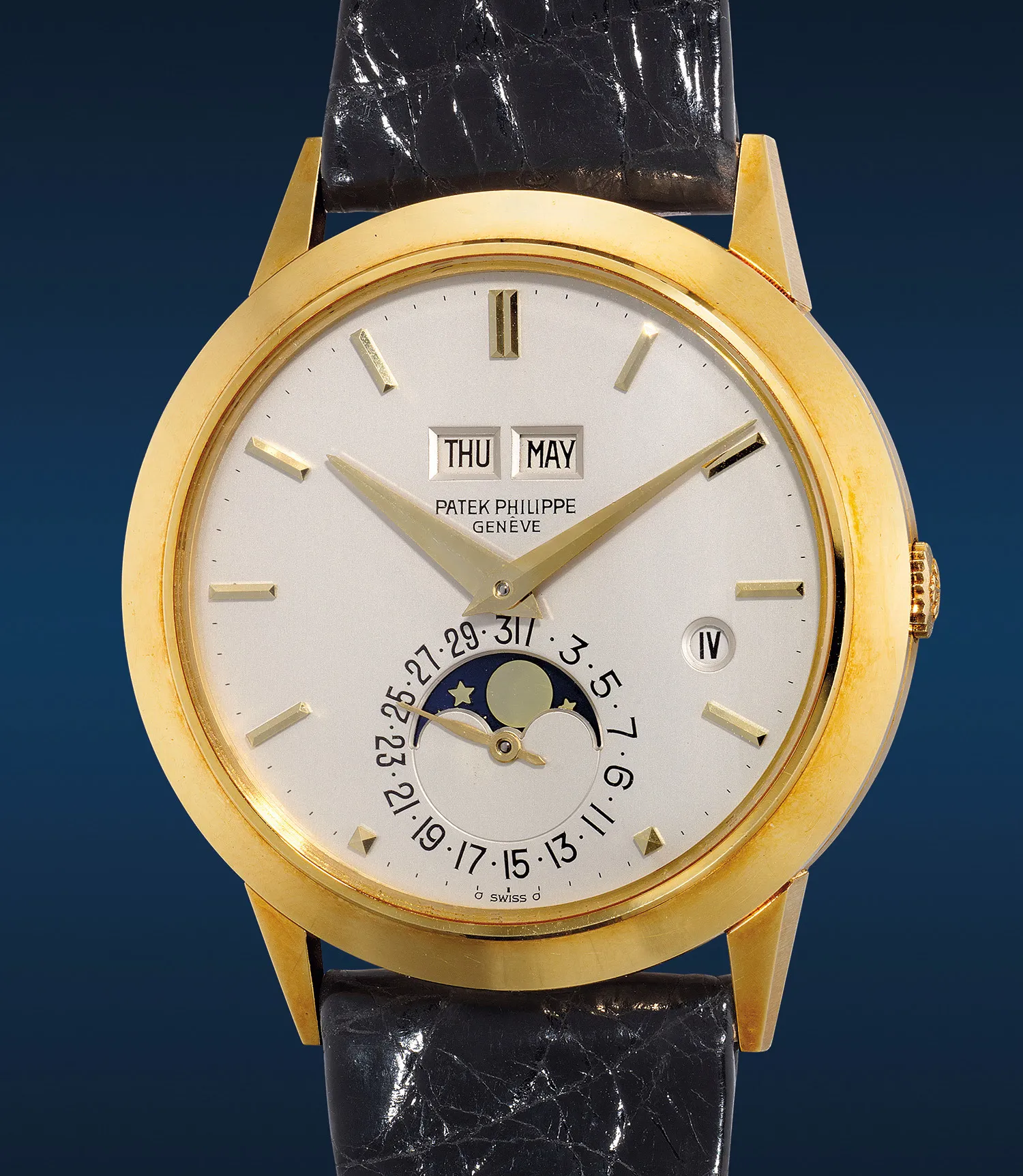 Patek Philippe Grand Complications 3450 37.5mm Yellow gold White