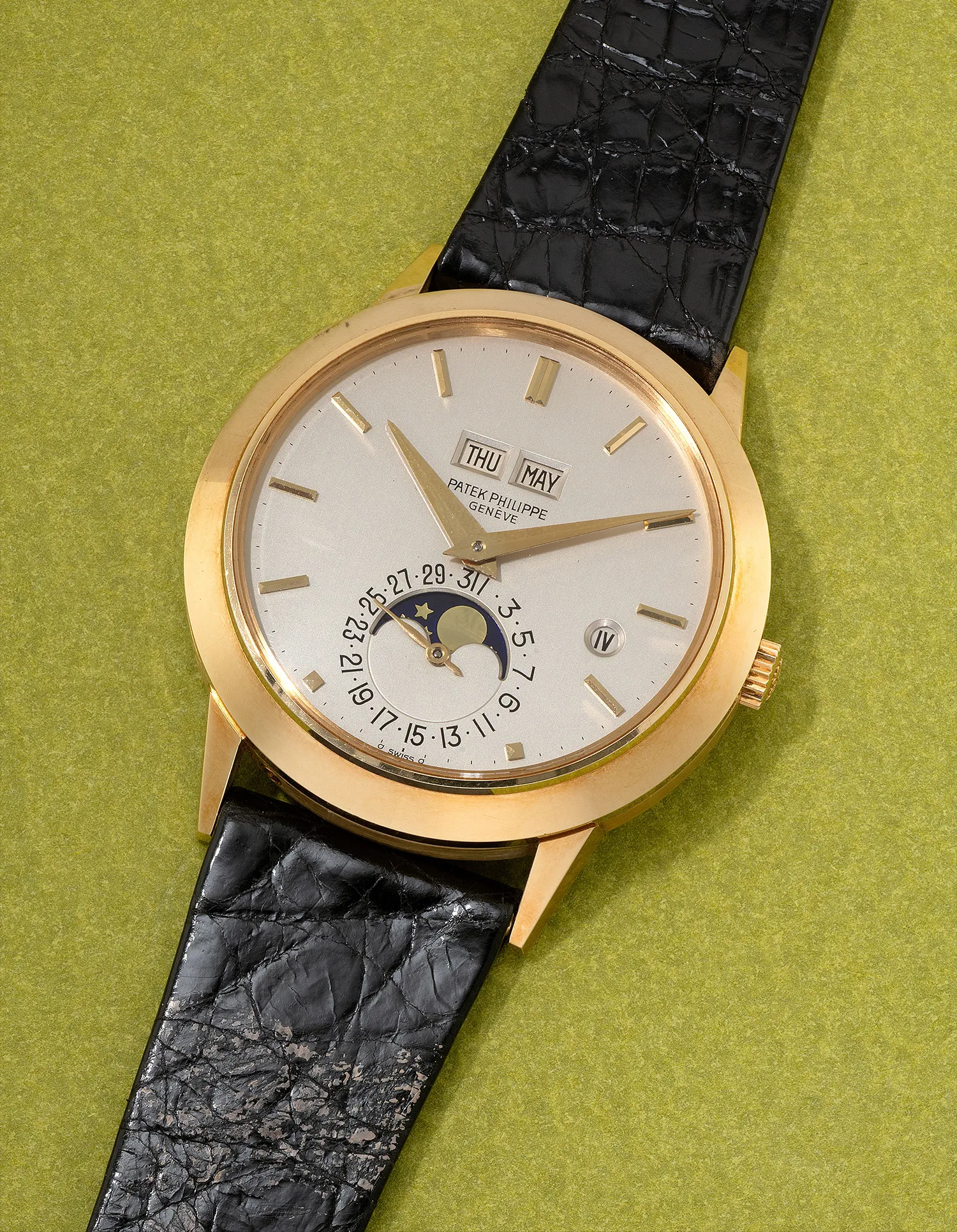 Patek Philippe Grand Complications 3450 37.5mm Yellow gold White 8