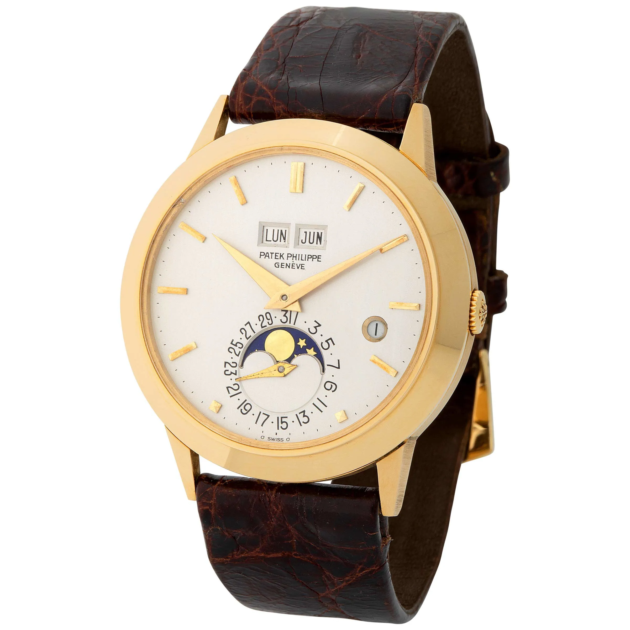 Patek Philippe Grand Complications 3450 37.5mm Yellow gold White