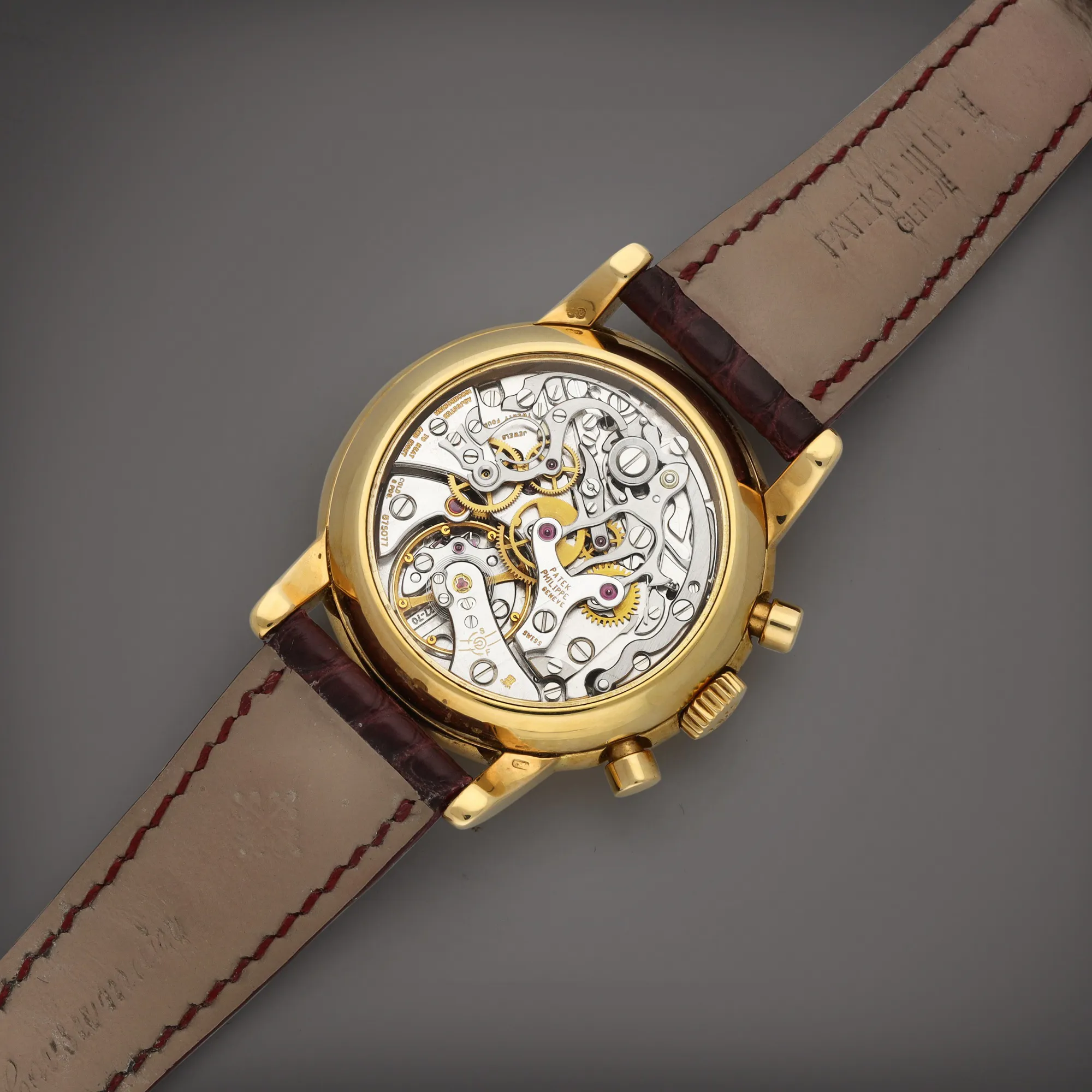 Patek Philippe Perpetual Calendar Chronograph 3971 36mm Yellow gold Silver 3