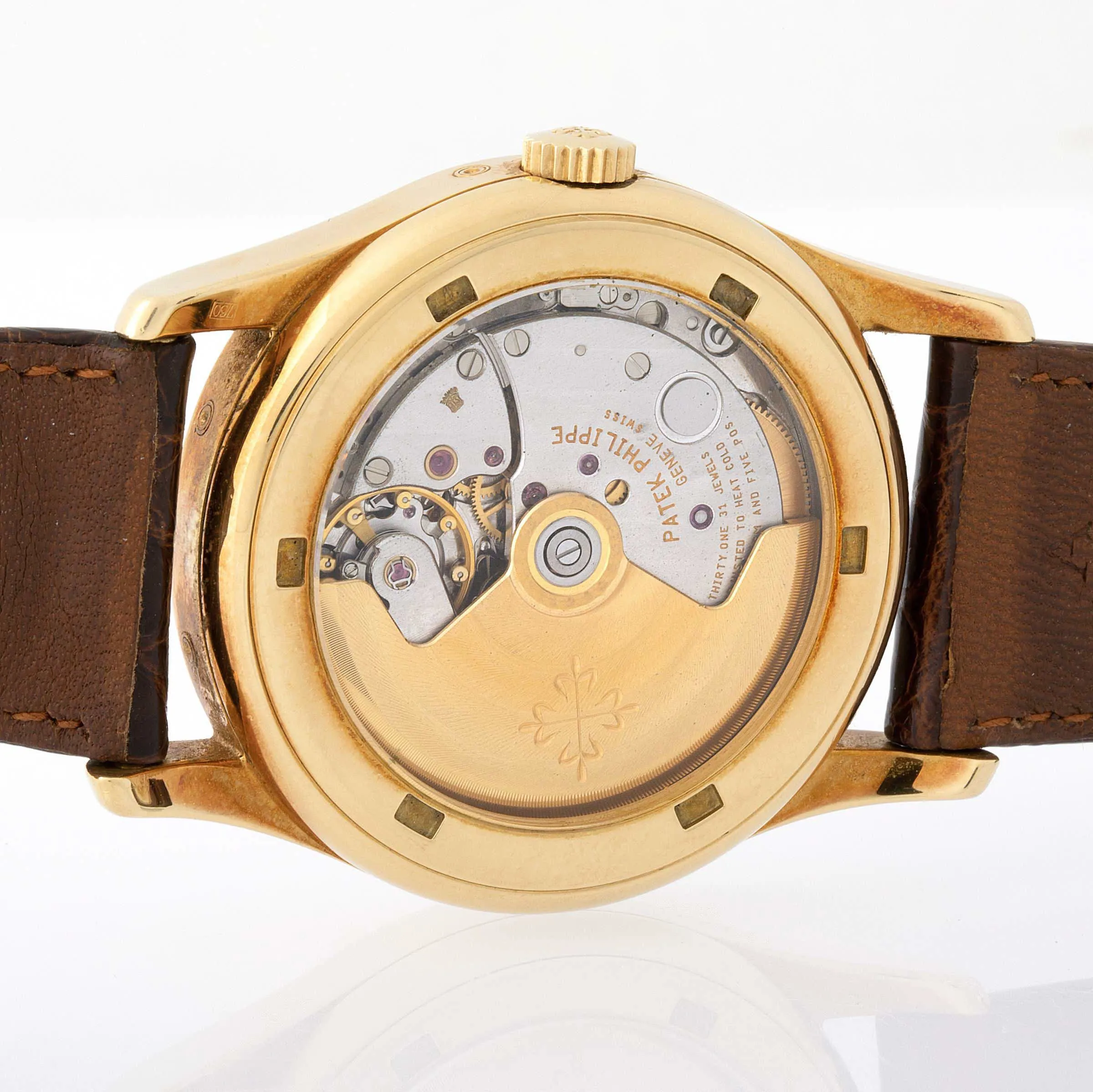 Patek Philippe Perpetual Calendar 5050J 35mm Yellow gold Silver 3